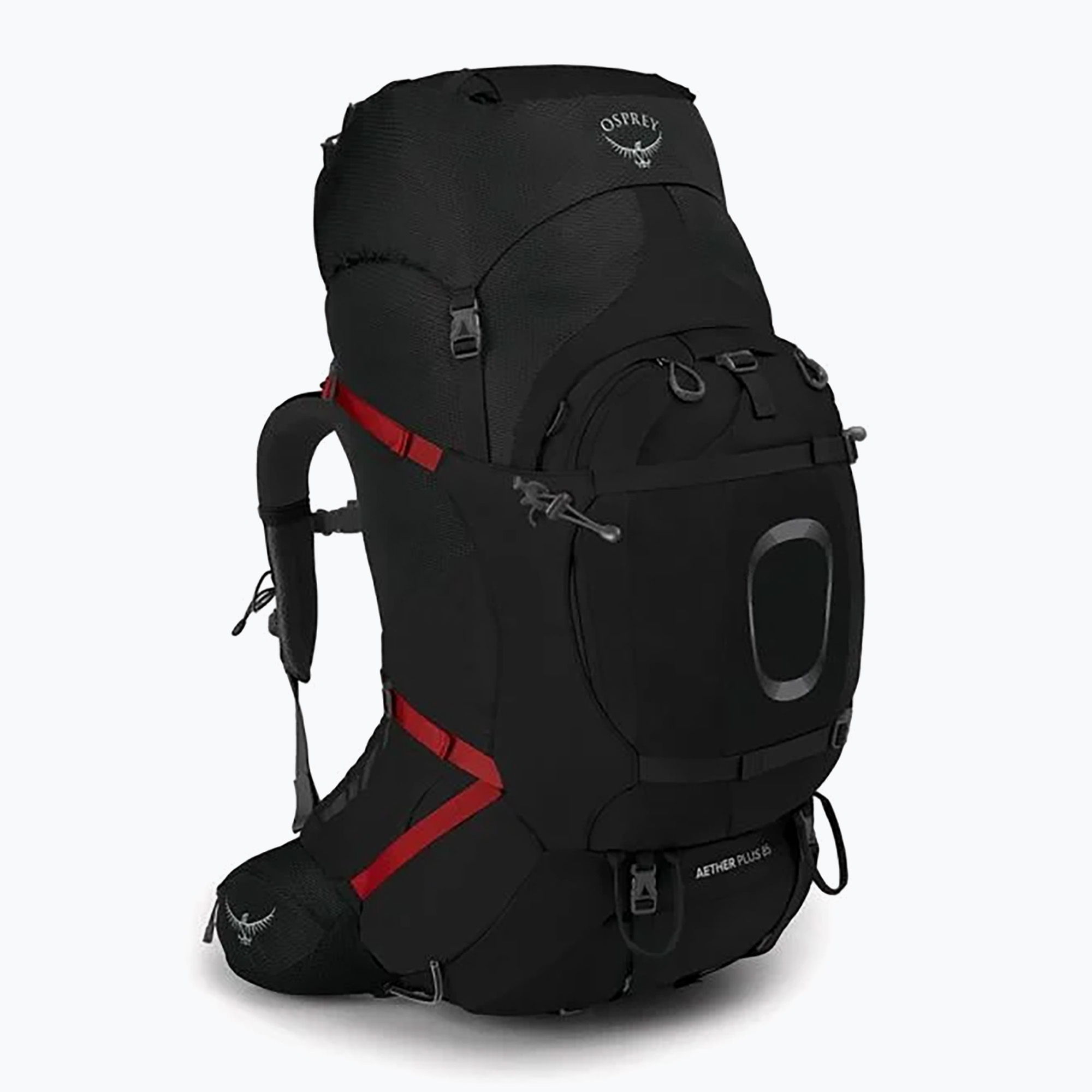 Zaino da trekking da uomo Osprey Aether Plus 85 l nero