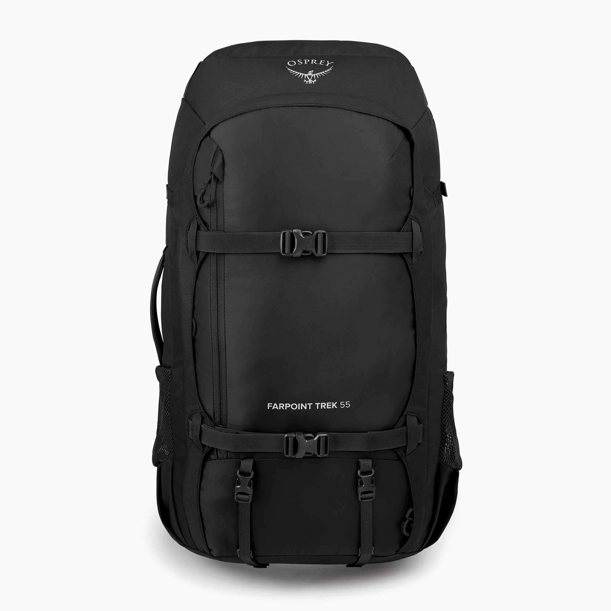 Zaino da trekking da uomo Osprey Farpoint Trek 55 l nero (55 l) (Farpoint Trek 55 10003327)