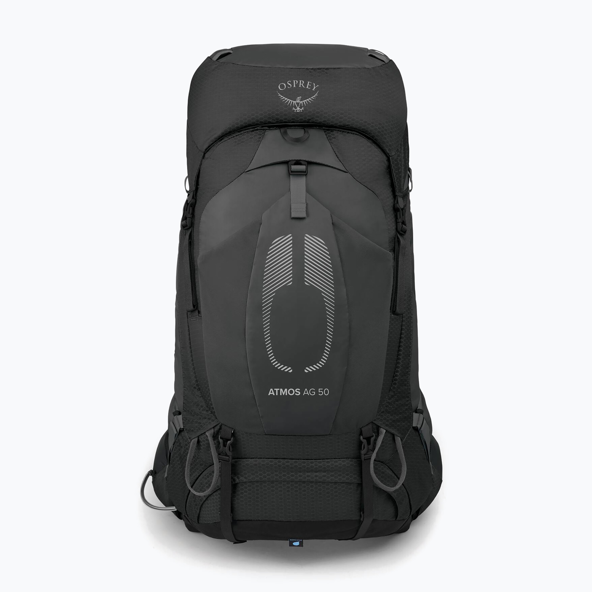 Zaino da trekking da uomo Osprey Atmos AG 50 l nero