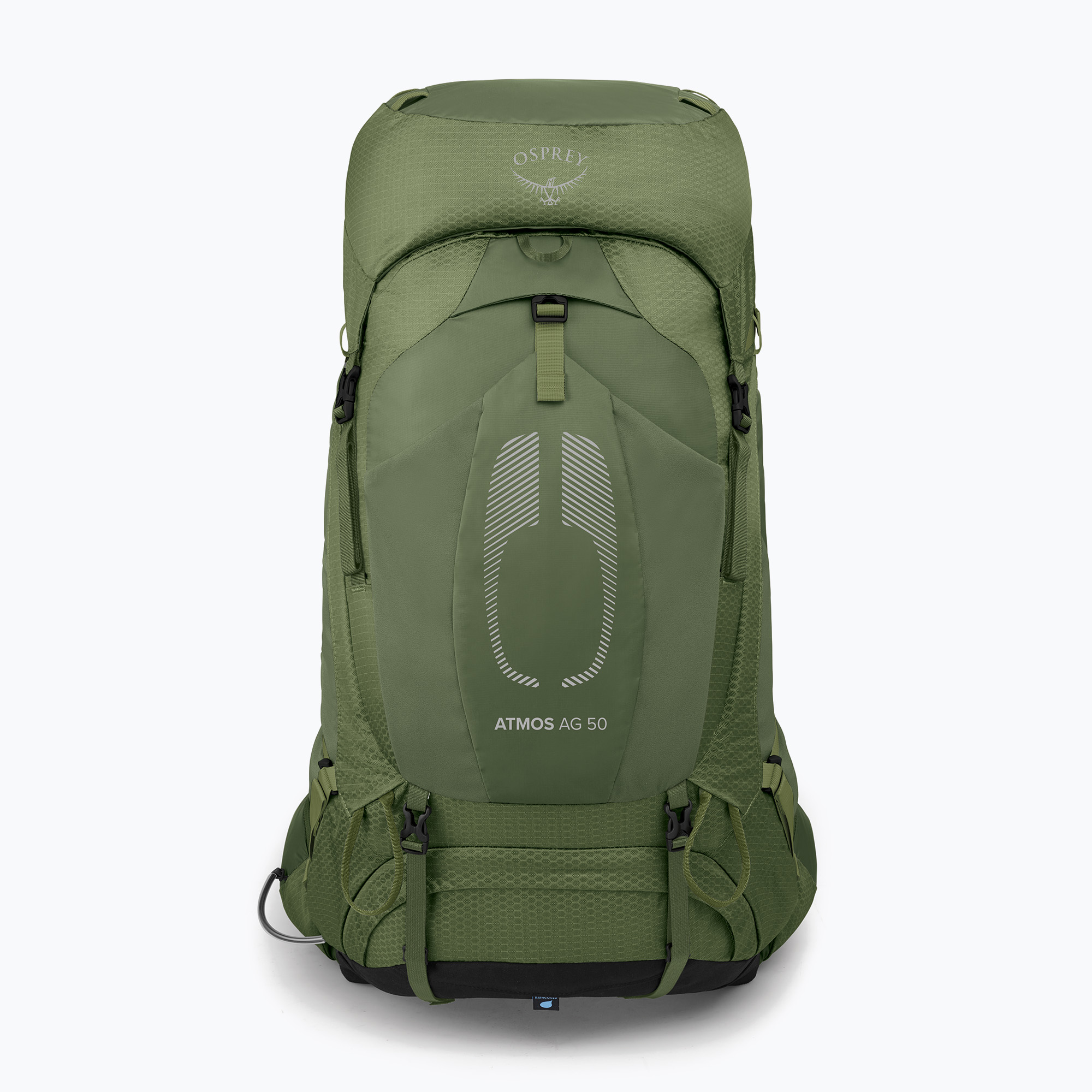 Zaino da trekking da uomo Osprey Atmos AG 50 l verde mitico (L-XL (50 l)) (Atmos AG 50 10004008)