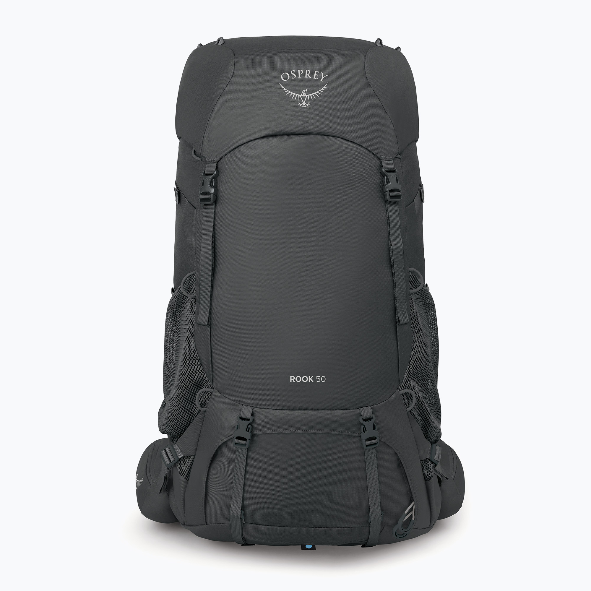 Zaino da trekking da uomo Osprey Rook 50 l carbone scuro / fodera argento (50 l) (Rook 50 10005868)