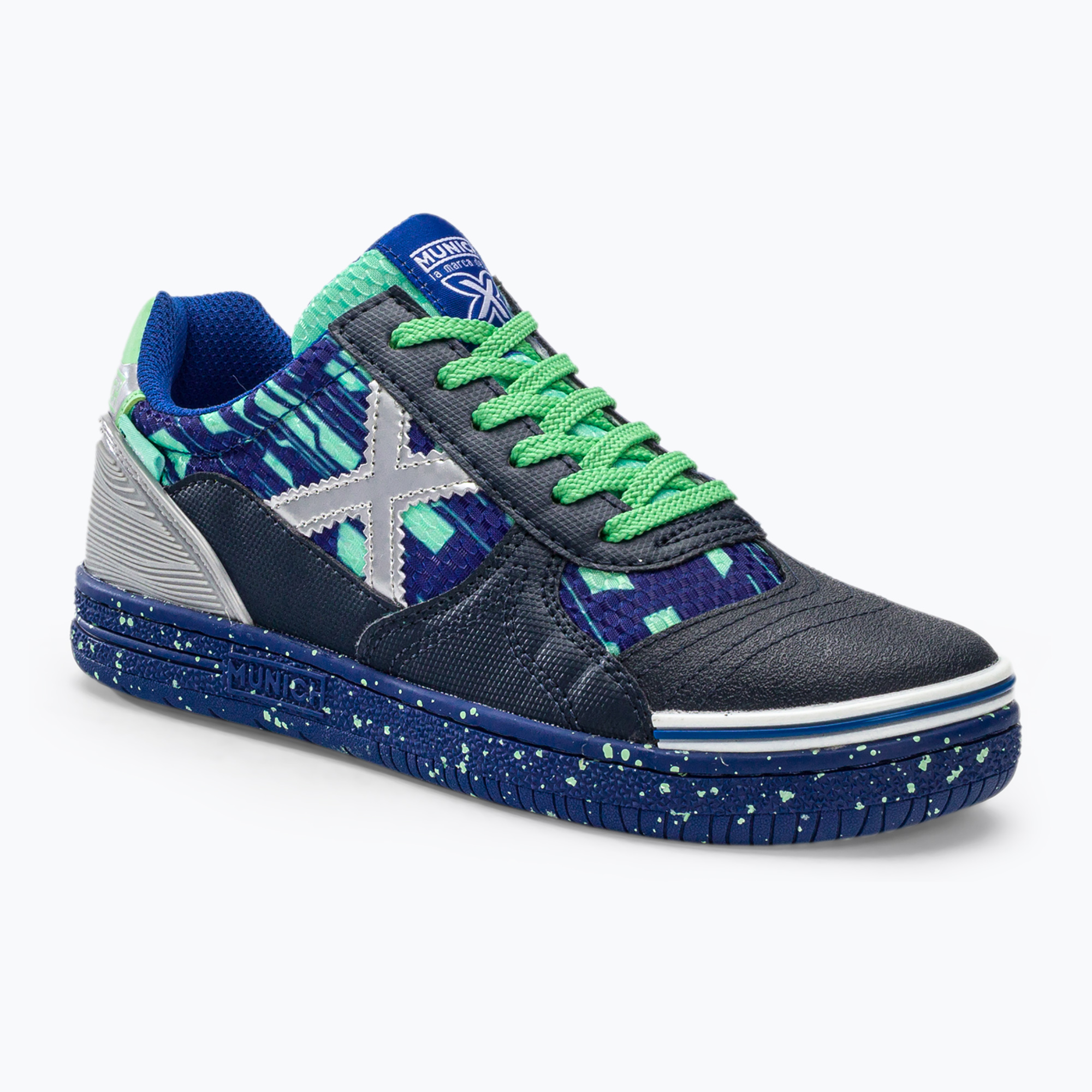Scarpe da calcio MUNICH G-3 Kid Indoor azul (37 EU) (G-3 Kid Indoor 1511329)