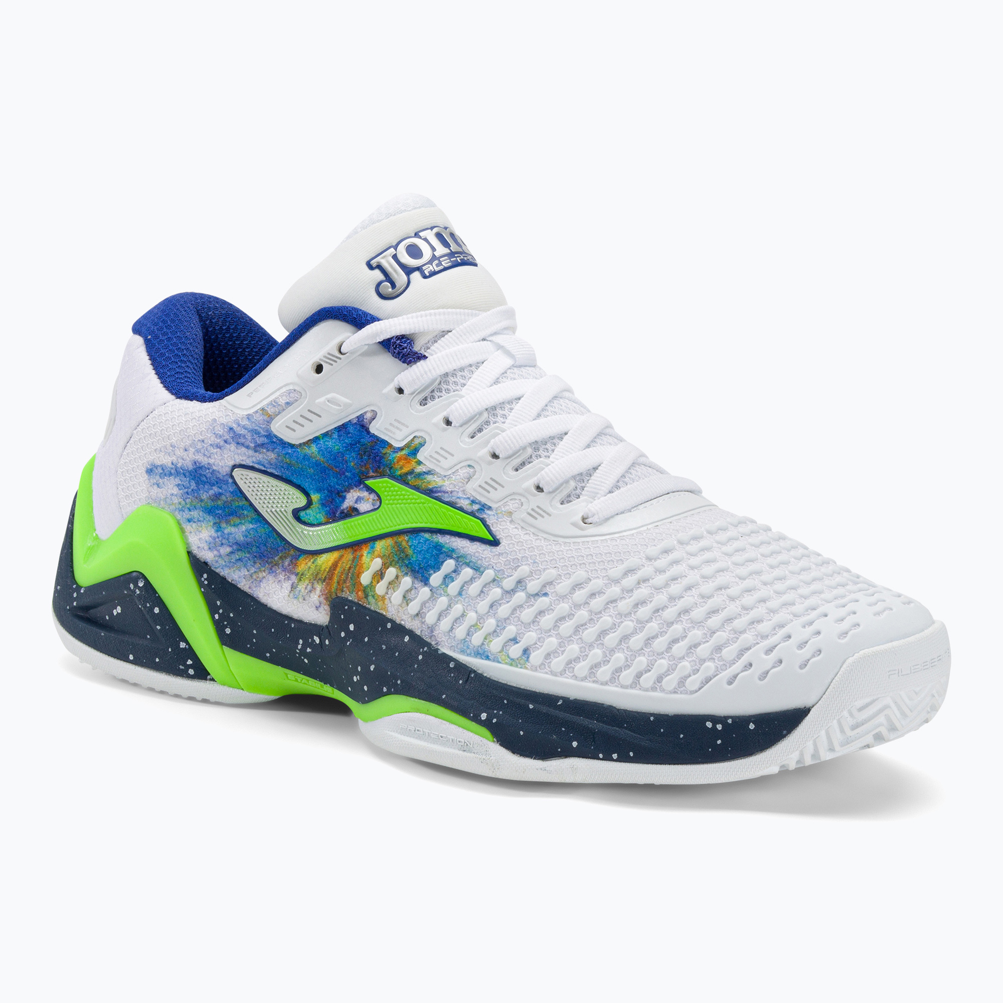 Scarpe da tennis da uomo Joma Ace C bianco/blu (40.5 EU) (Ace C TACEW2332C)