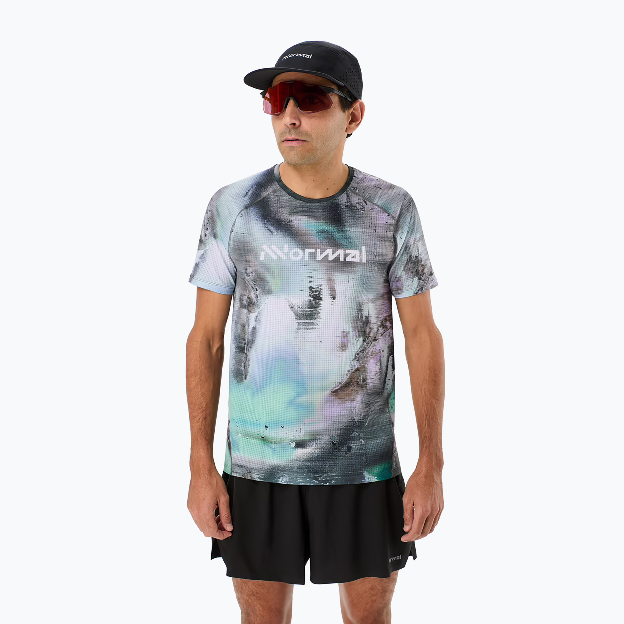 Maglietta da corsa NNormal Race multicolore da uomo (XS) (Race N1CMTS2-007)