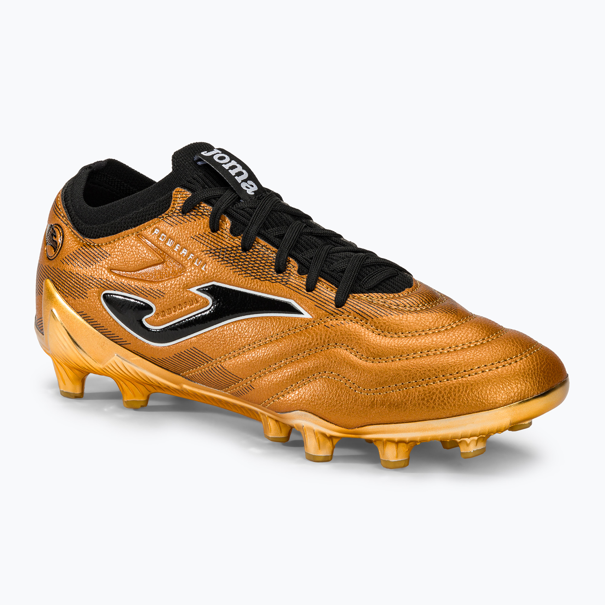 Scarpe da calcio Joma da uomo Powerful Cup FG oro/nero (43 EU) (Powerful Cup FG POCS2418FG)