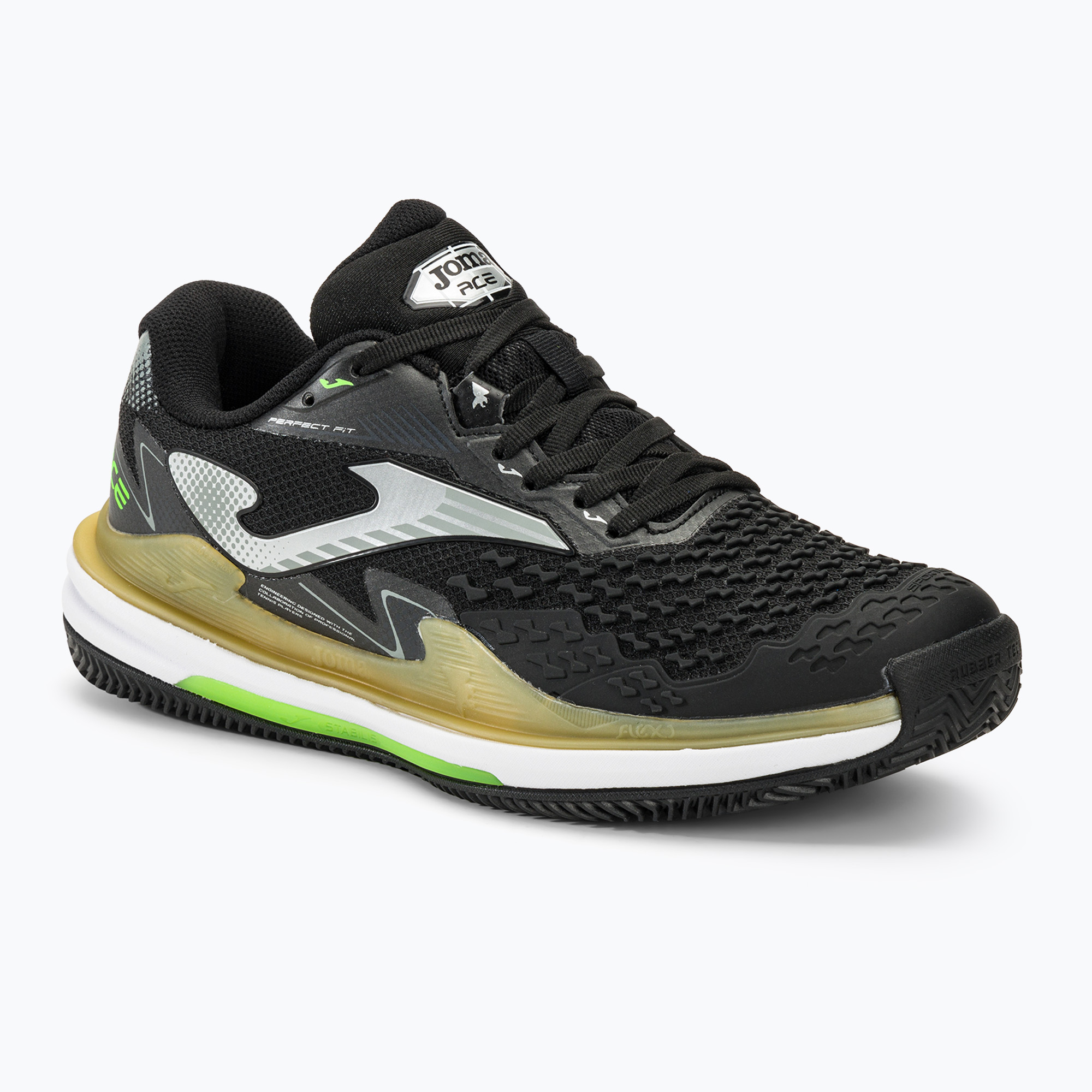 Scarpe da tennis da uomo Joma Ace C nero/oro (42.5 EU) (Ace C TACES2401C)