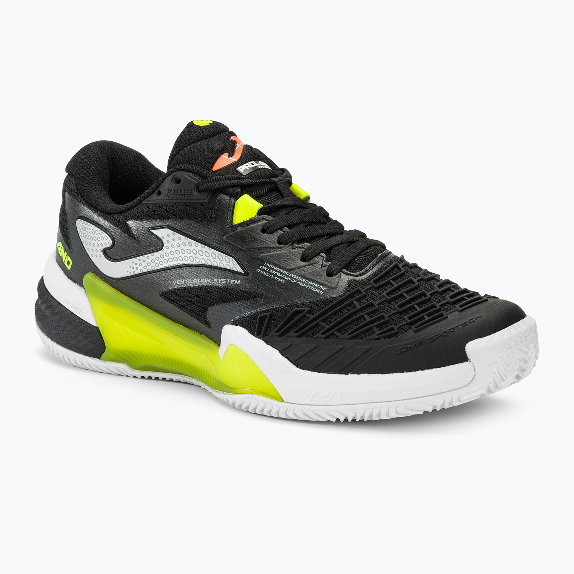 Scarpe da tennis da uomo Joma Roland C nero (46 EU) (Roland C TROLAS2401C)
