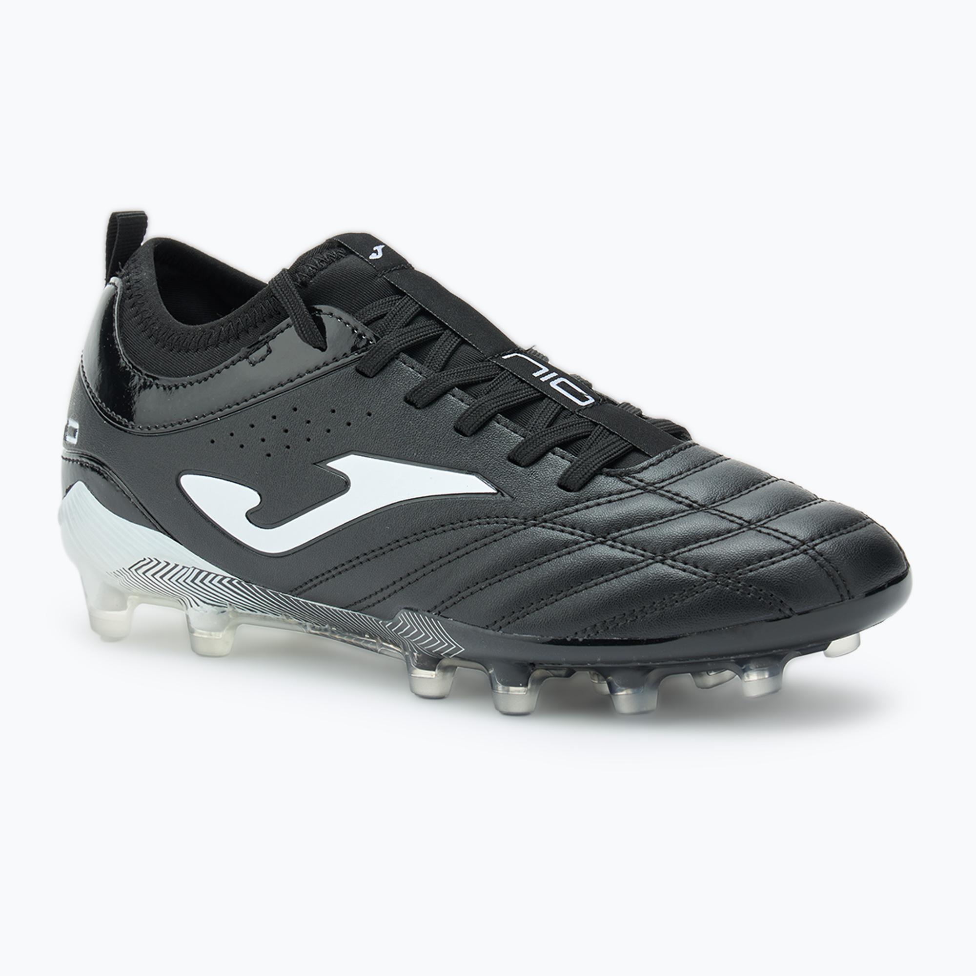 Scarpe da calcio Joma Numero-10 FG da uomo, nero/bianco (40 EU) (Numero-10 FG N10W2401FG)