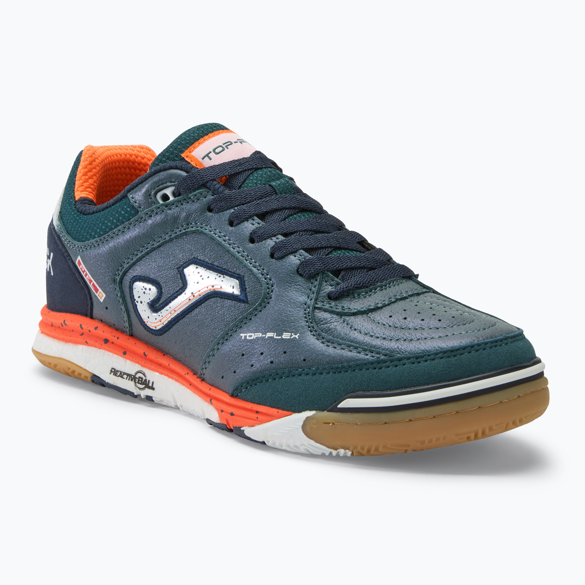 Scarpe da calcio da uomo Joma Top Flex Rebound IN verde/arancio (43 EU) (Top Flex Rebound IN TORW2417IN)