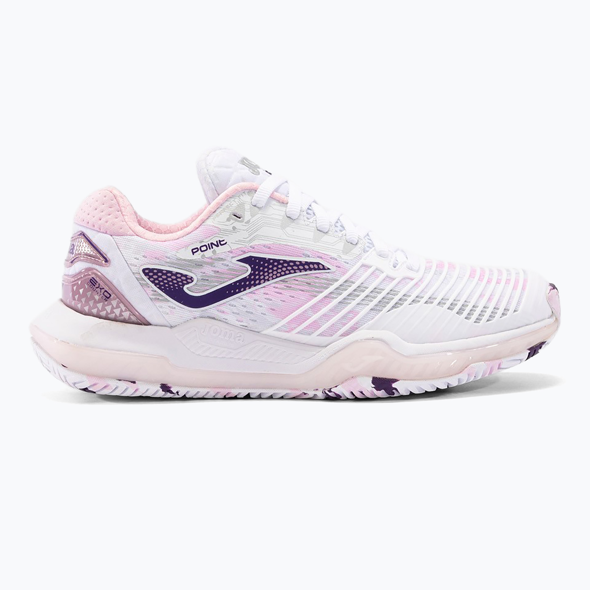 Scarpe da tennis da donna Joma Point Lady AC bianco/rosa (39 EU) (Point Lady AC TPOILW2402AC)