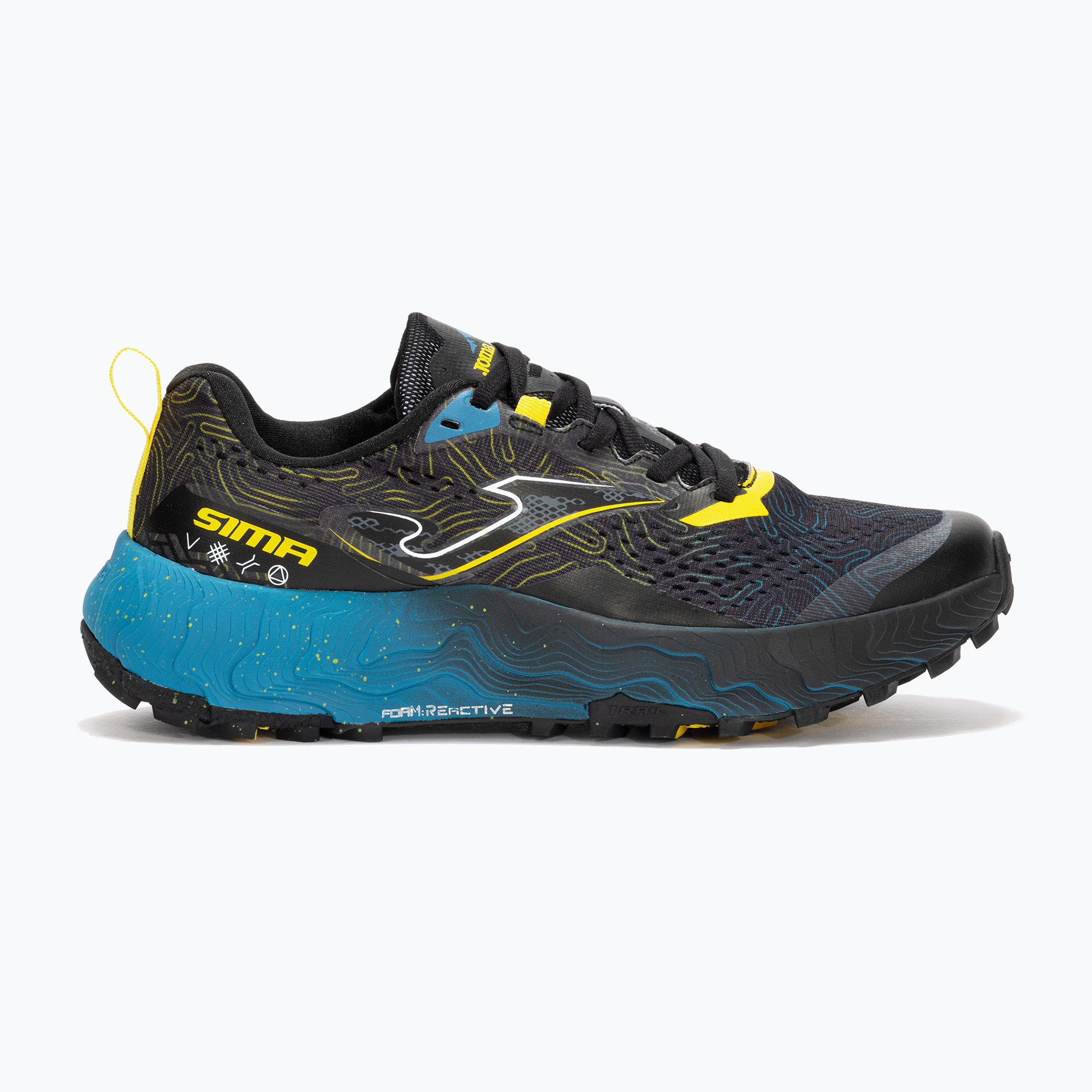 Scarpe da corsa da uomo Joma Sima nero