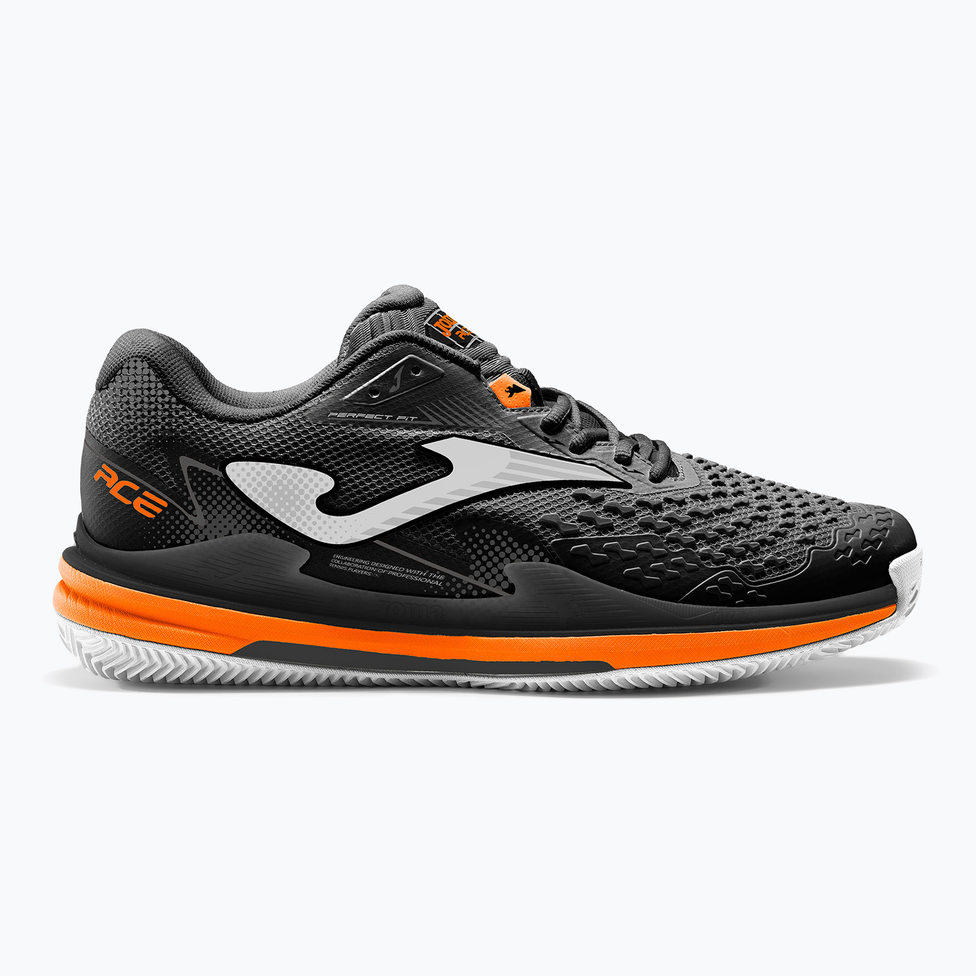 Scarpe da tennis da uomo Joma Ace C nero (44.5 EU) (Ace C TACES2501C)