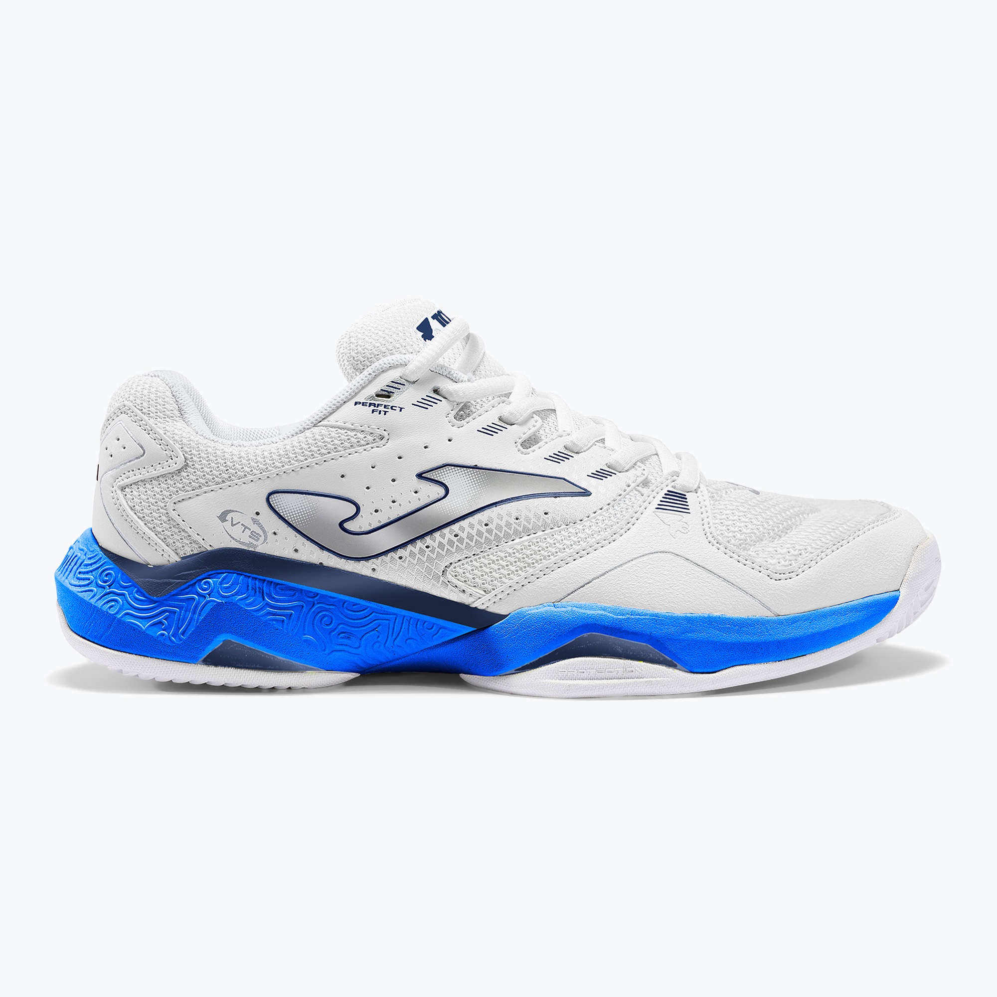 Scarpe da tennis da uomo Joma Master 1000 C bianco/blu reale (42 EU) (Master 1000 C TM100S2532C)