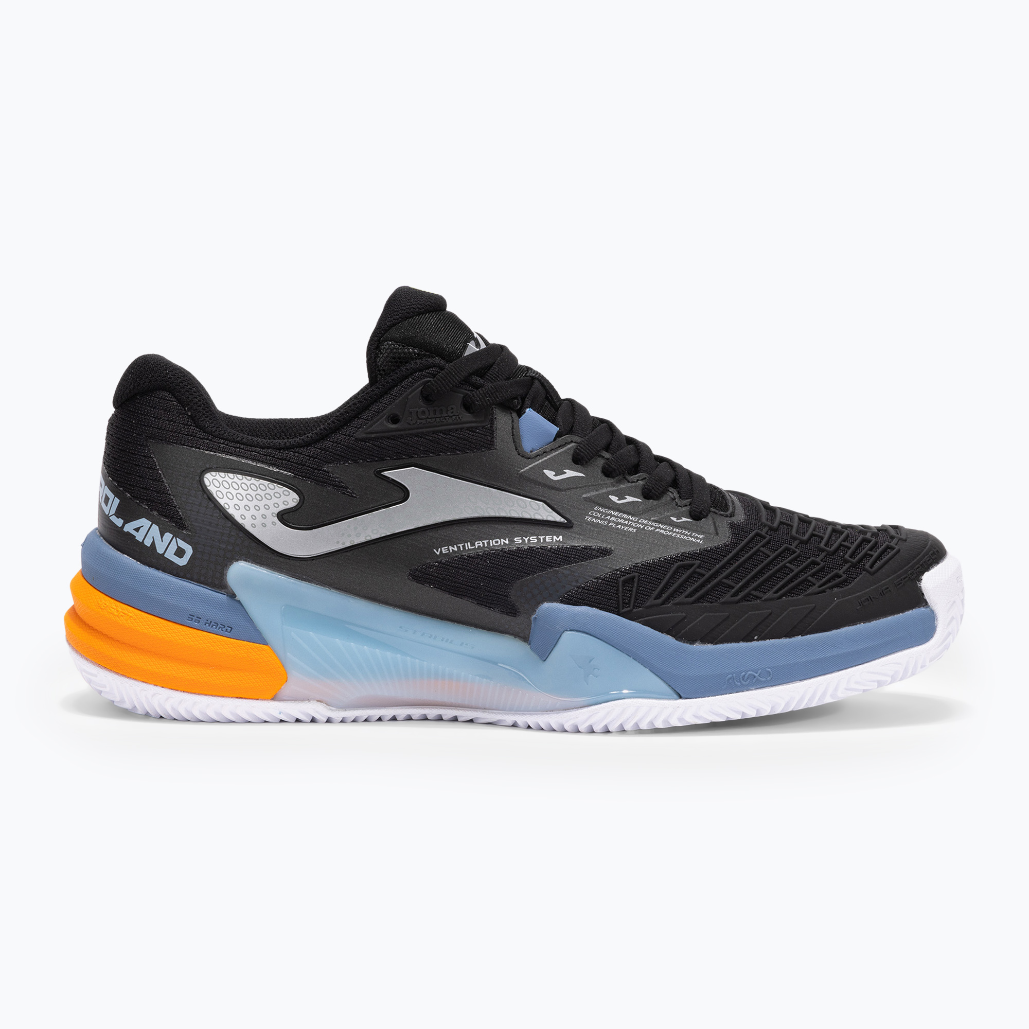Scarpe da tennis da uomo Joma Roland C nero (47 EU) (Roland C TROLS2531C)