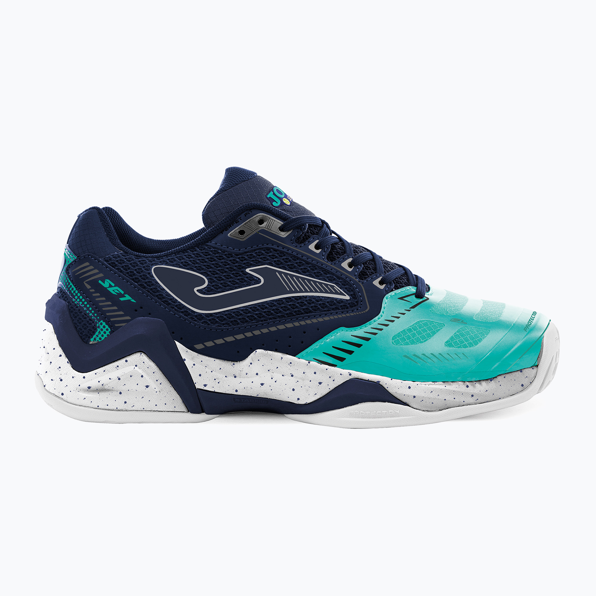 Scarpe da tennis da uomo Joma Set C turchese/blu navy (41 EU) (Set C TSETS2543C)