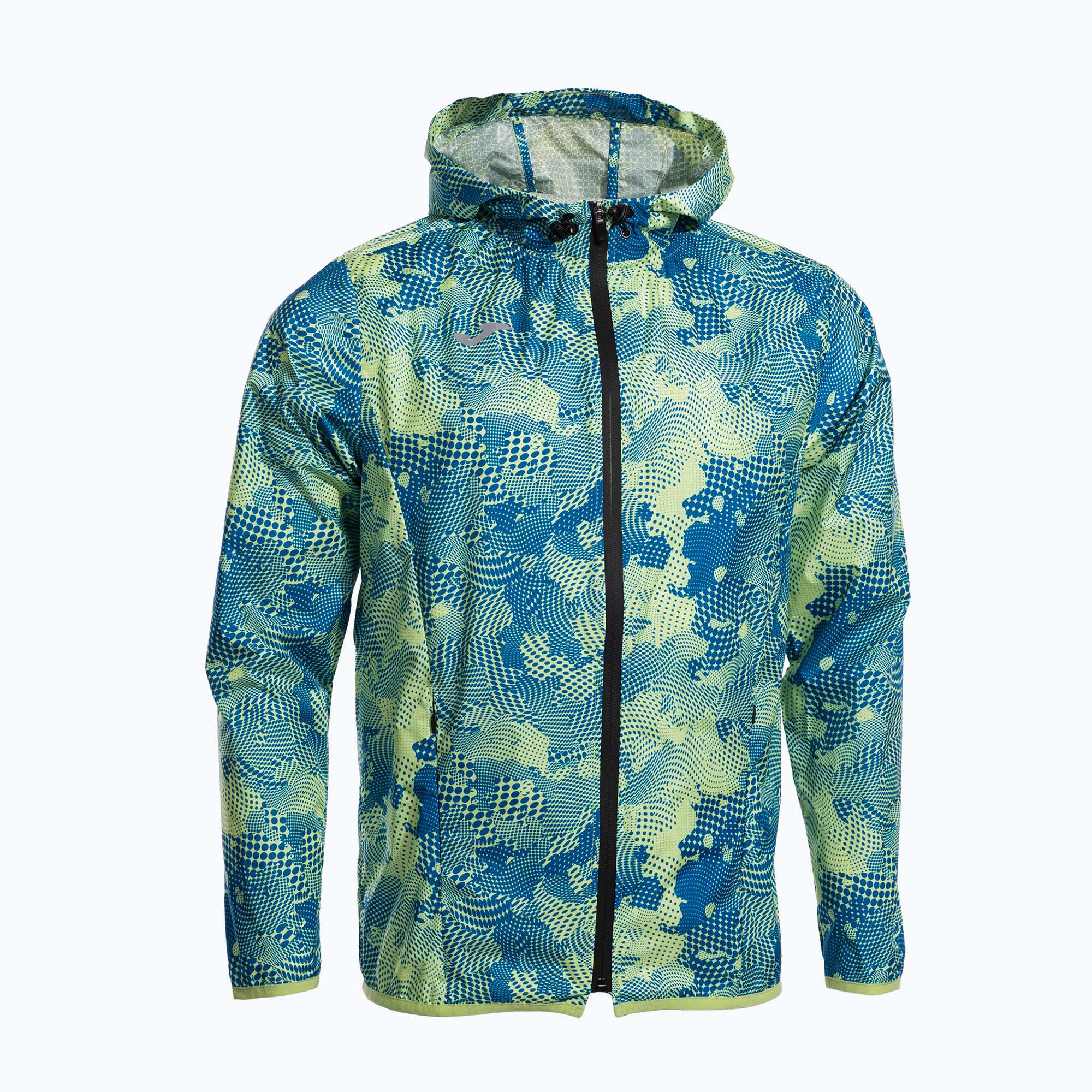 Giacca da corsa Joma R-City Raincoat lime da uomo (M) (R-City Raincoat 103981.486)