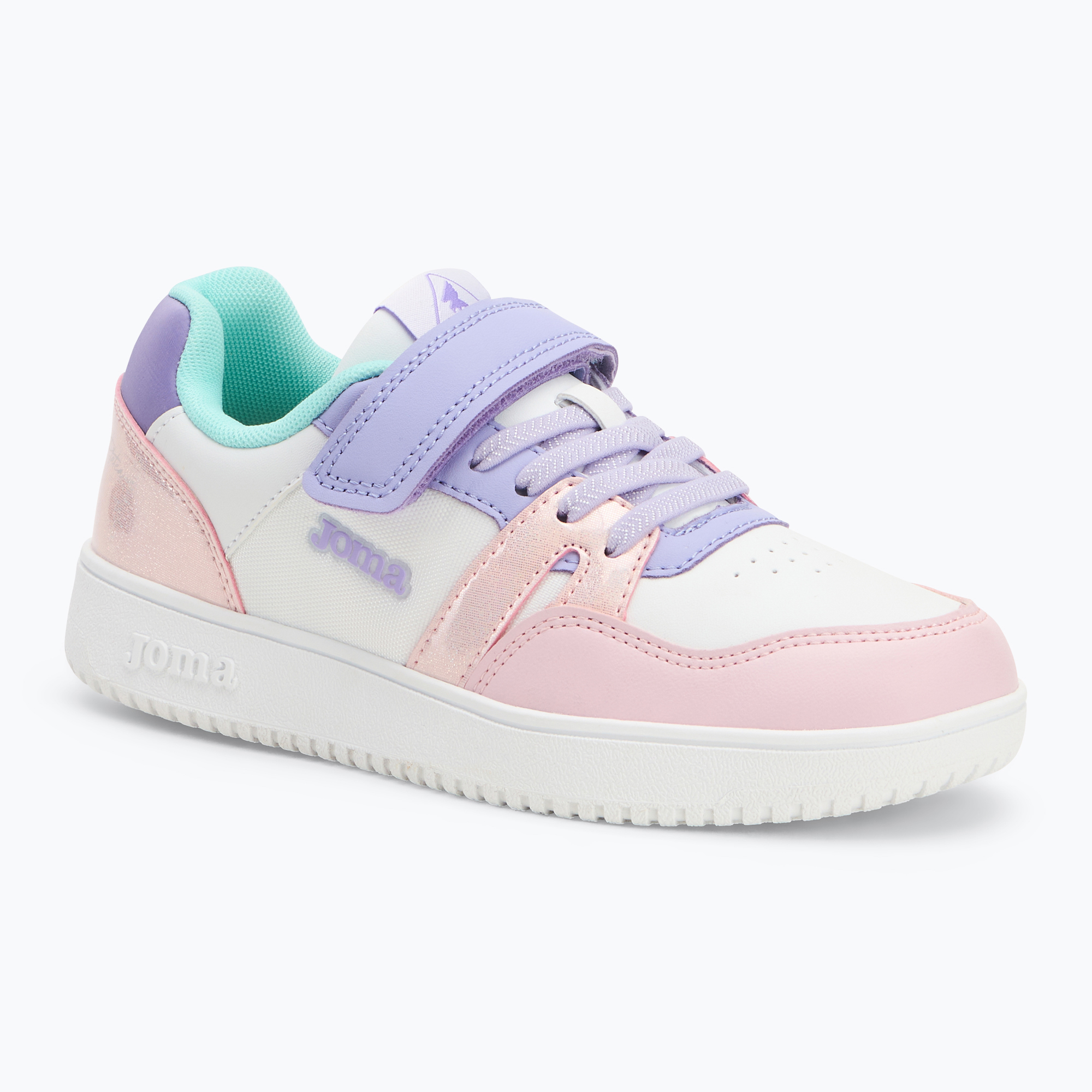 Joma Platea Low Jr scarpe da bambino rosa/viola