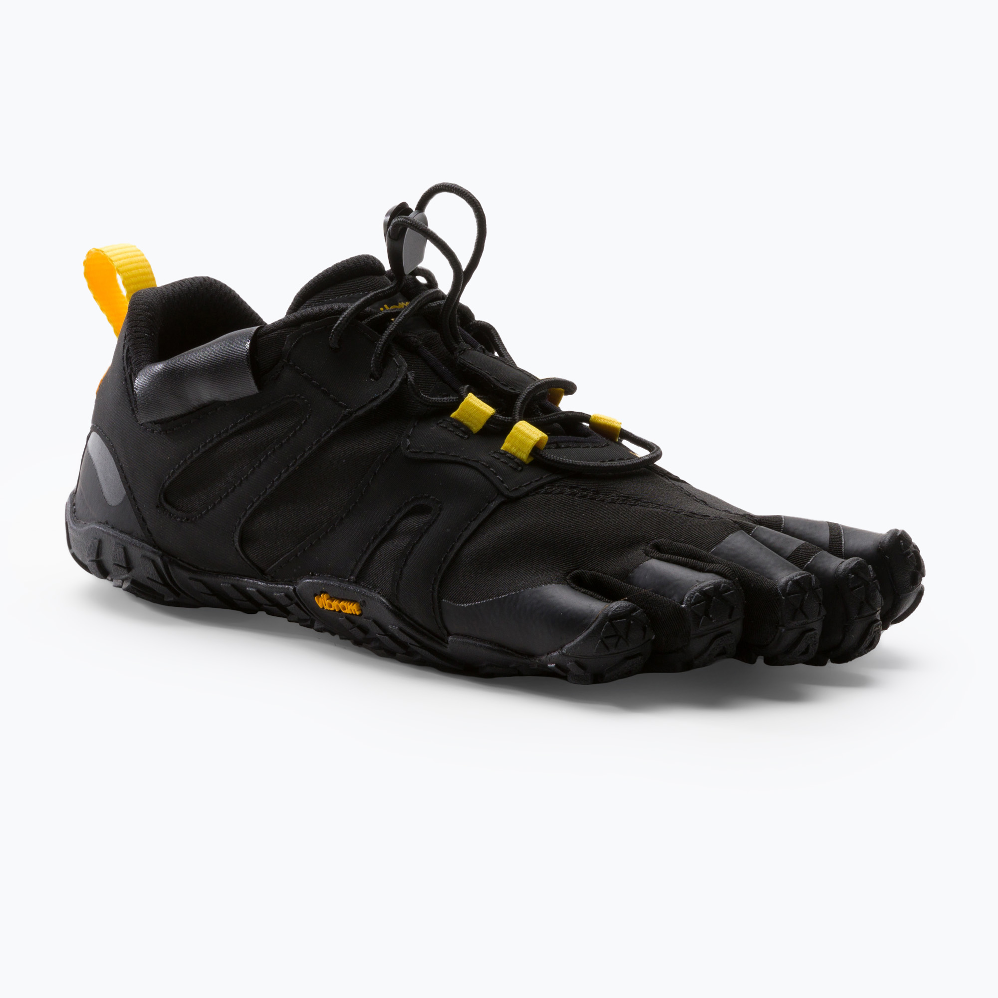 Scarpe da corsa da donna Vibram FiveFingers V-Trail 2.0 nero/giallo (36 EU) (Fivefingers V-Trail 2.0 19W76010360)