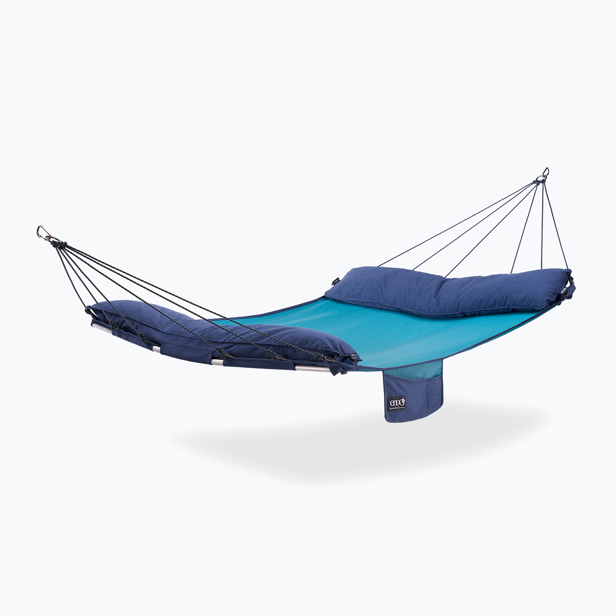 Amaca da escursionismo ENO SuperNest SL blu costale (442 x 140 cm) (SuperNest SL Hammock SUPSL1)