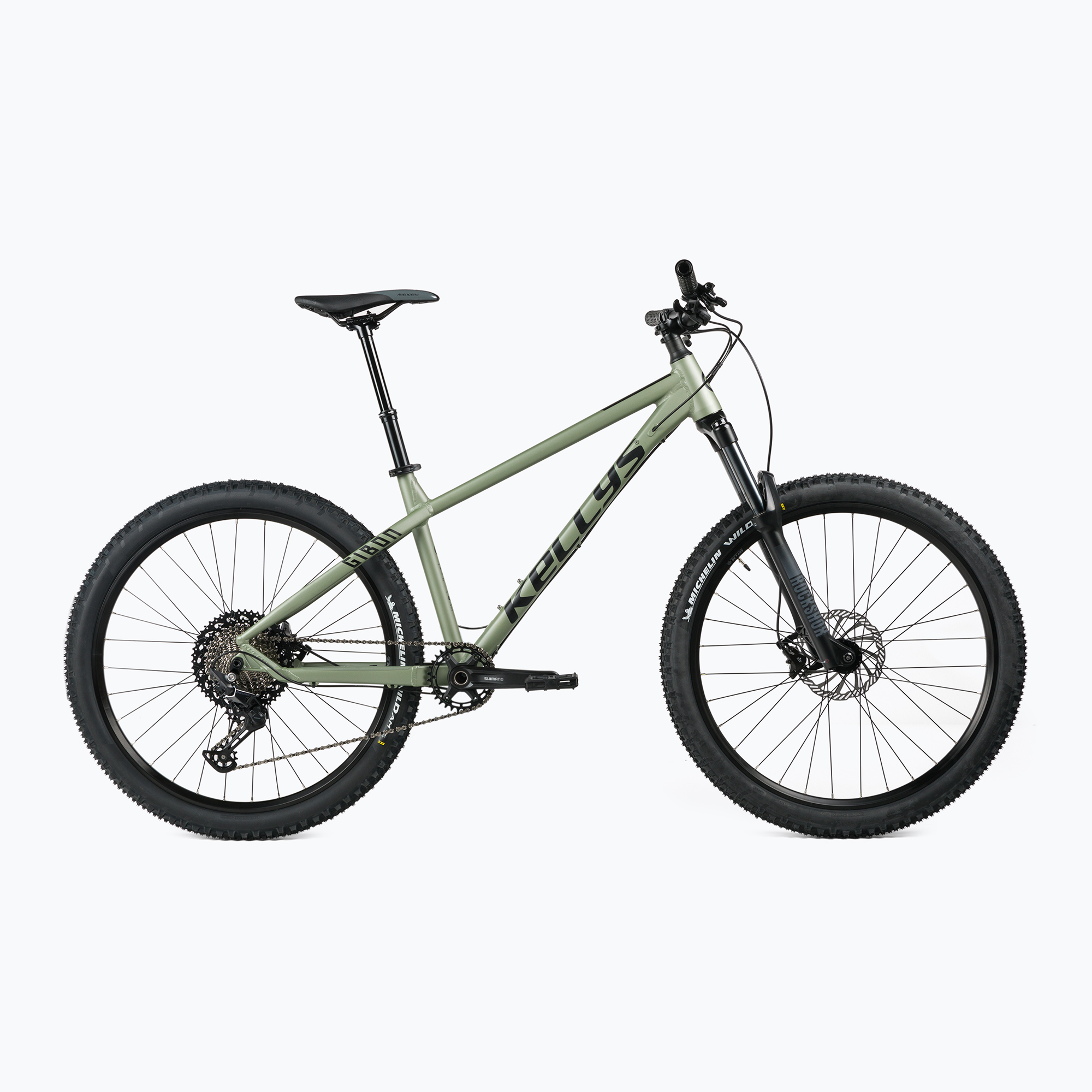 Kellys Gibon 30 27,5" mountain bike grigio/verde (M) (Gibon 30 27.5" 72133)