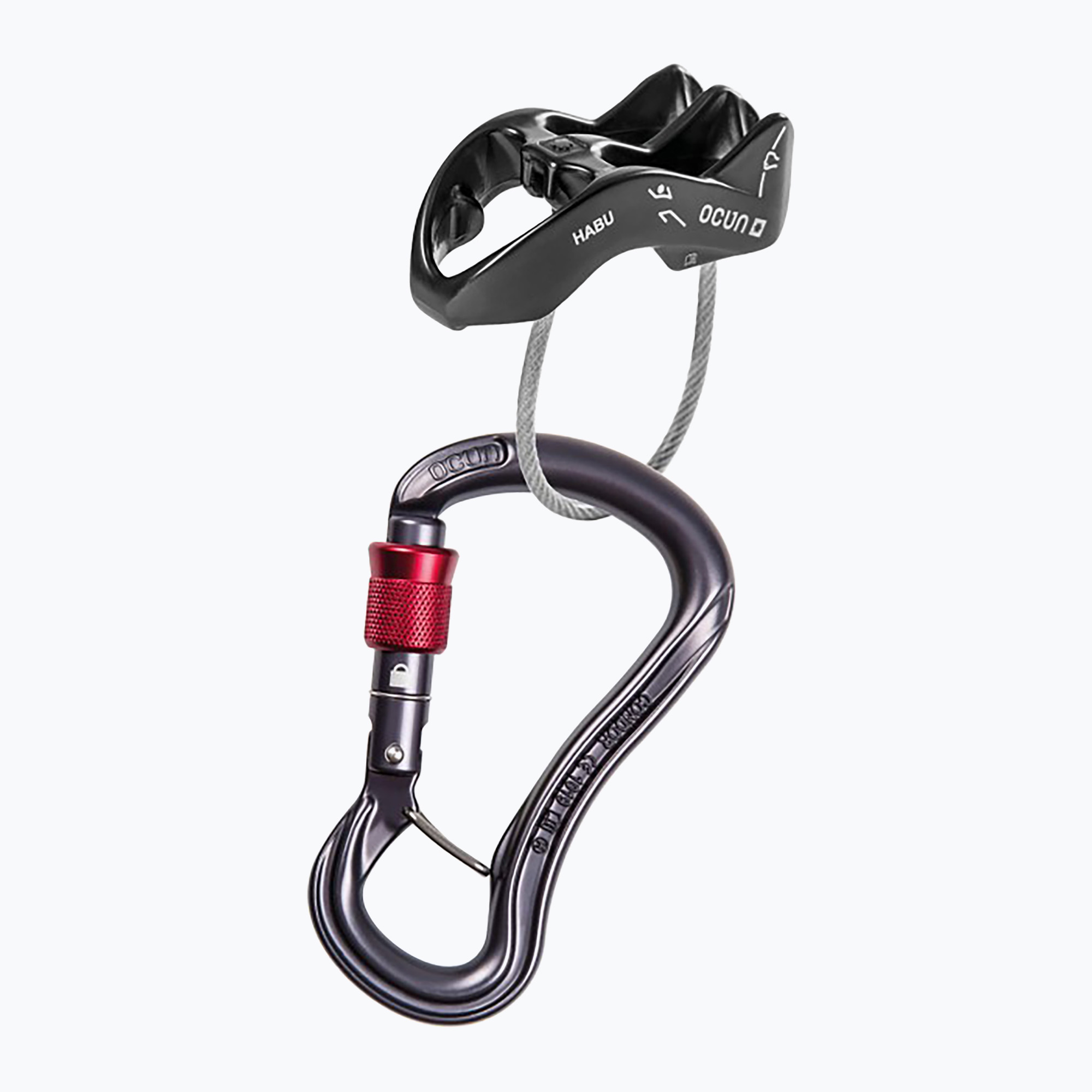 Ocun Belay Eagle Screw/Habu 4714 kit di assicurazione antracite