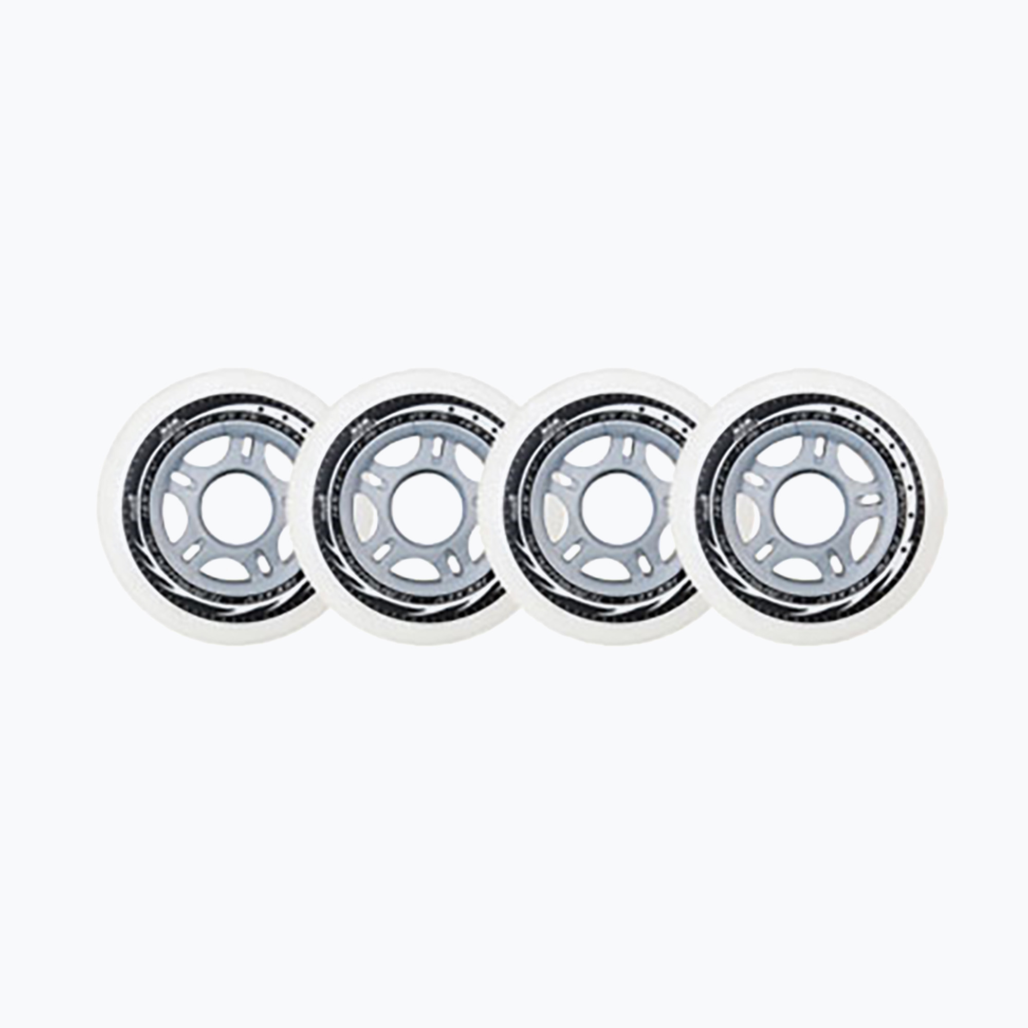 Tempish Woow PU 80 mm/78A ruote rollerblade 4 pezzi bianco. (80mm/78A) (Woow PU 101000035)