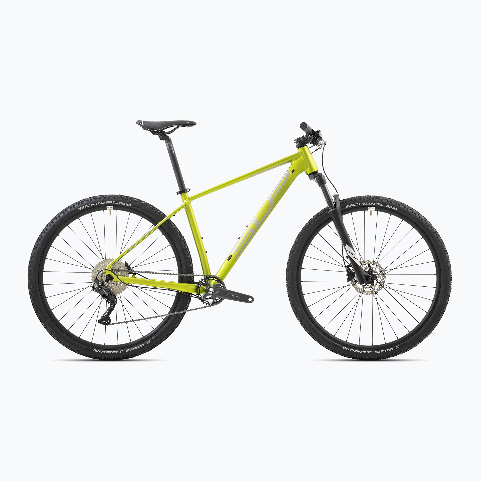 Mountain bike Superior XC 859 lime metallizzato opaco/cromo argento (20.0" (L)) (XC 859 801.2022.29077)