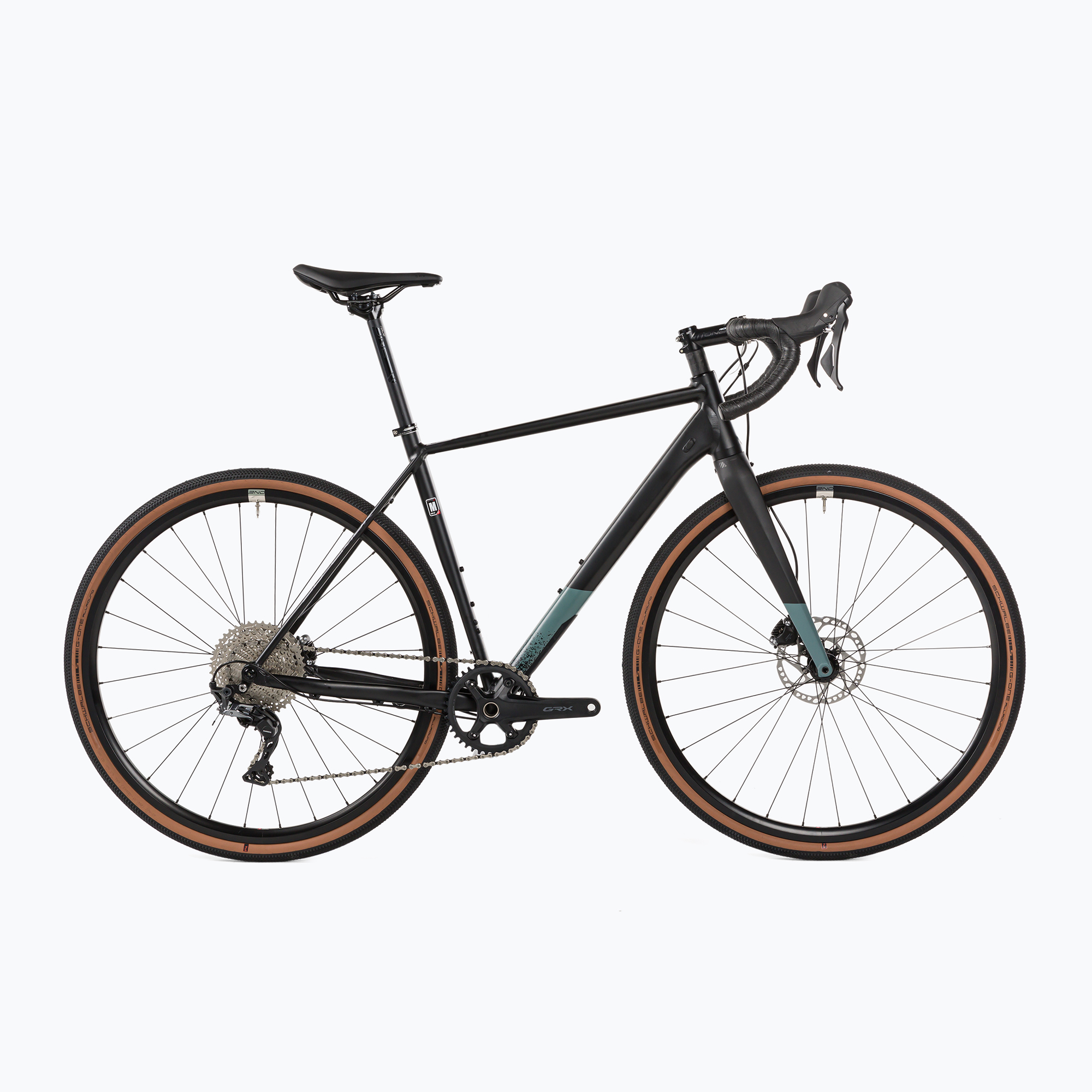 Superior X-ROAD Elite GR nero opaco/verde tropicale gravel bike (56 (L)) (X-ROAD Elite GR 801.2022.28016)