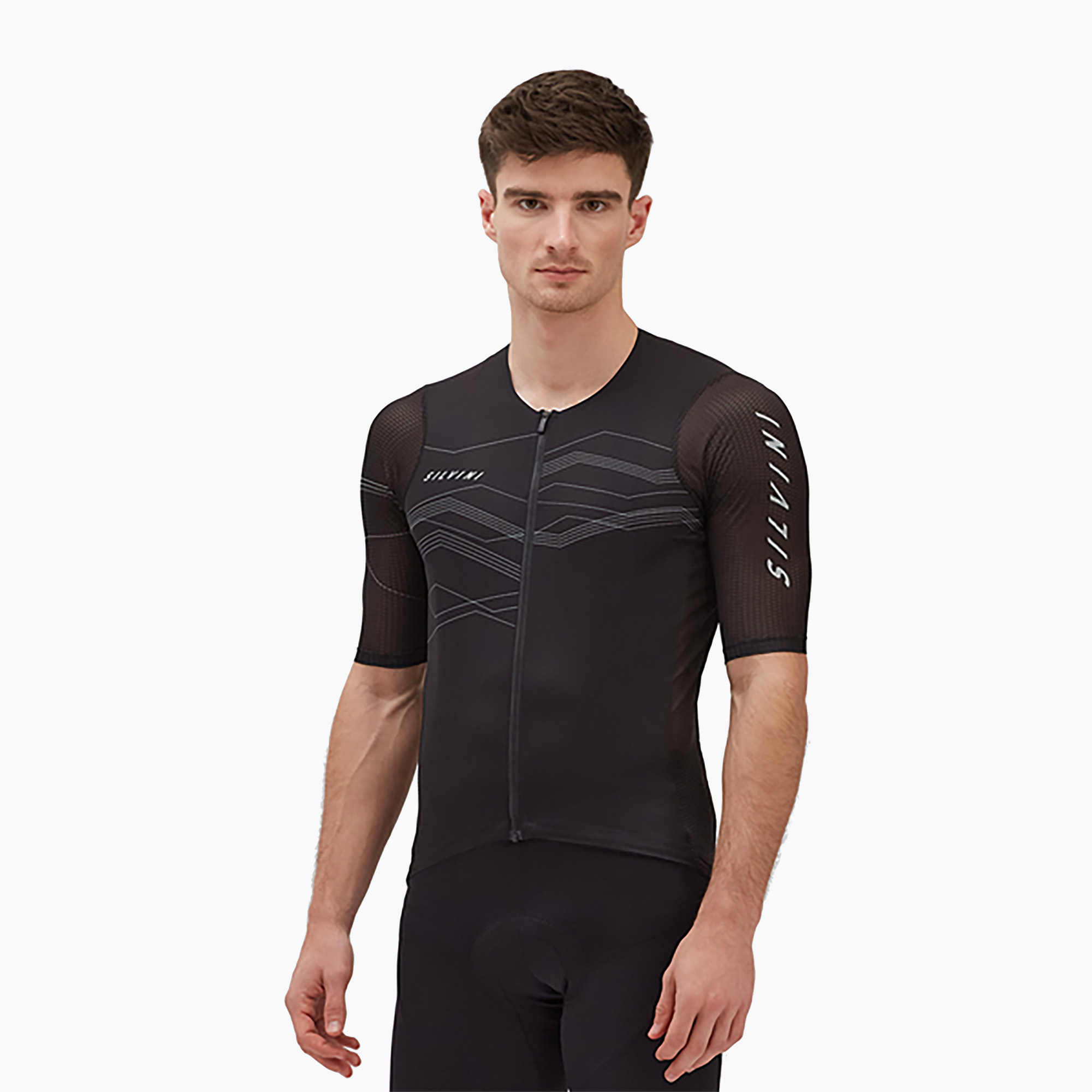 SILVINI maglia ciclismo uomo Legno nero 3122-MD2000/0811/S (M) (Legno 3122-MD2000/0811)