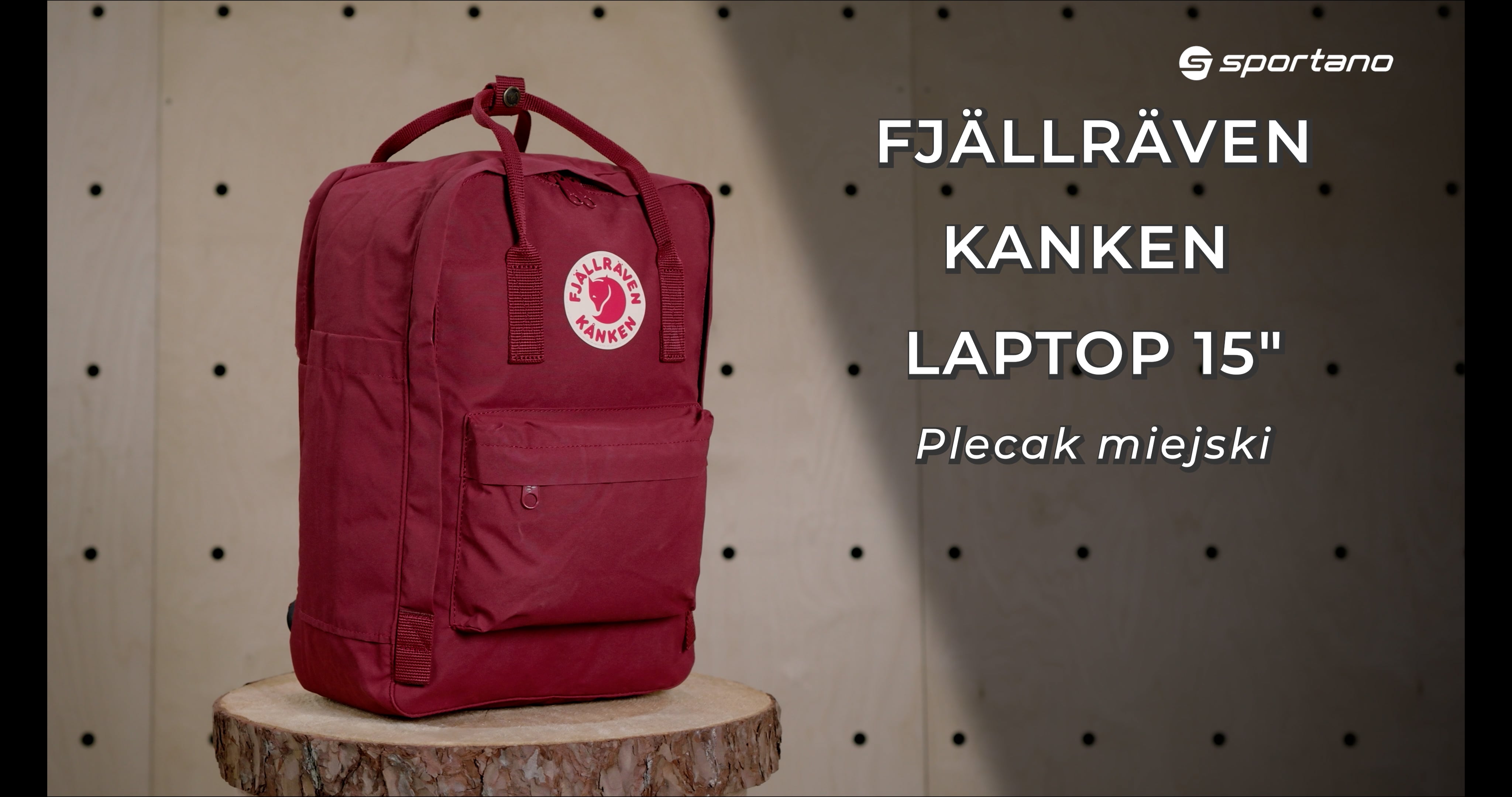 Zaino Fjällräven Kanken Laptop 15" 18 l super grey city