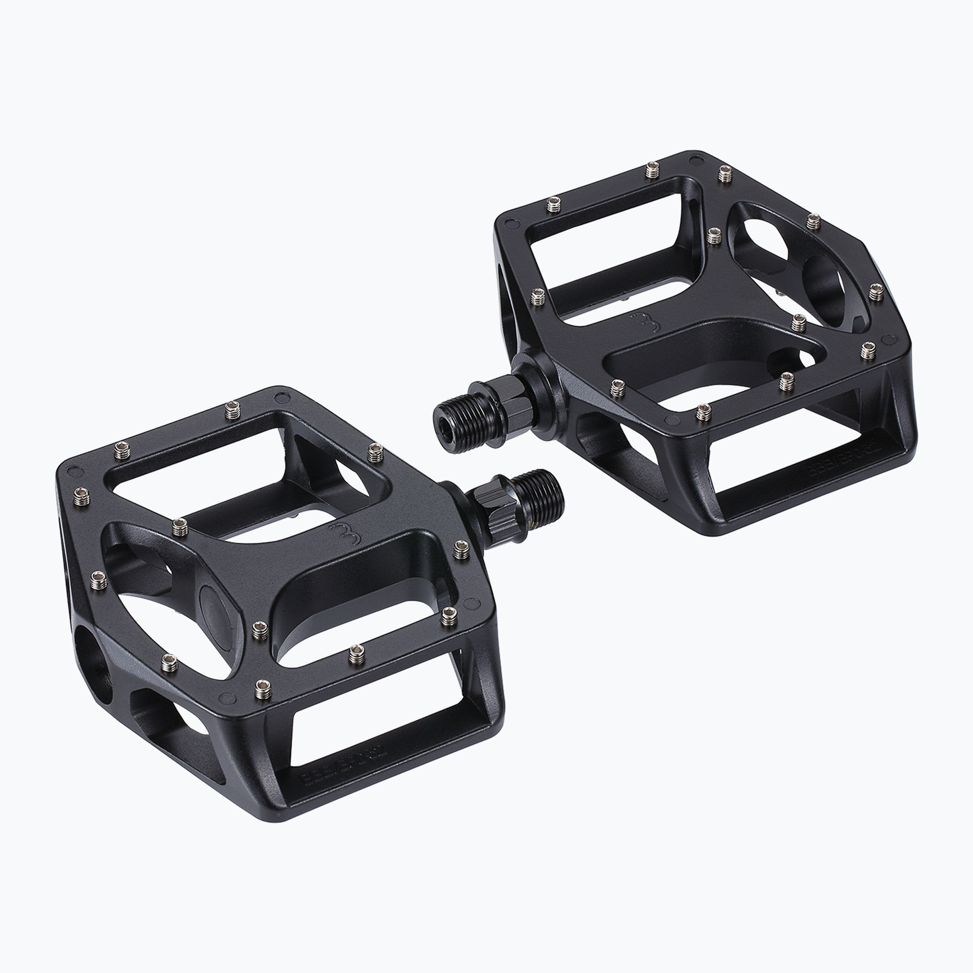 BBB Pedali da ciclismo MountainHigh nero opaco