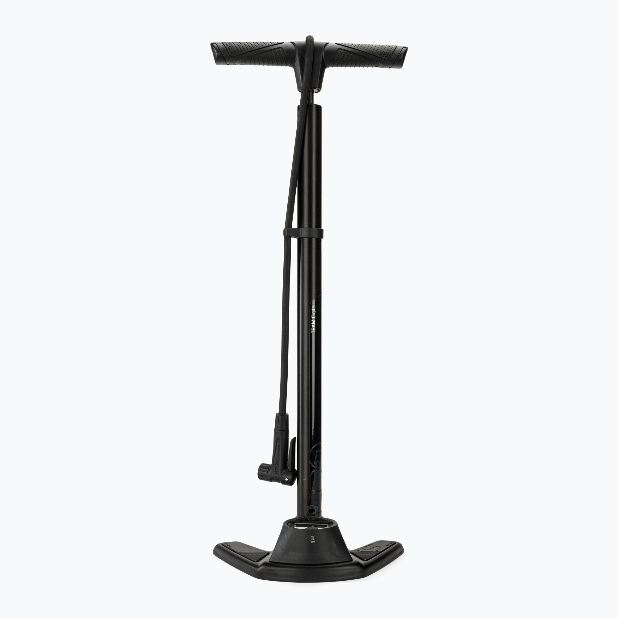 Pompa da bicicletta PRO Manometro digitale Alu nero (Digital Manometr Alu PRPU0101)