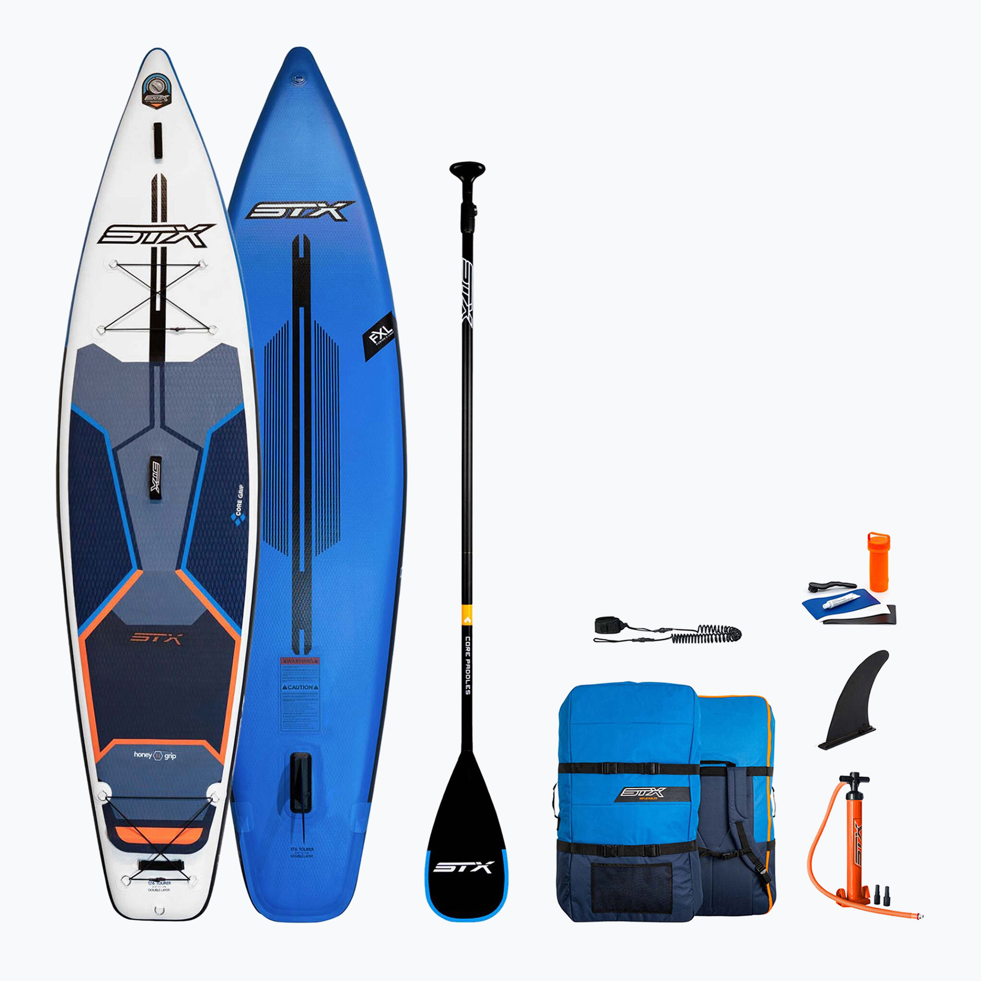 SUP STX Tourer 12'6'' blu/arancio (380 Cm) (Tourer 12'6'' 2022 406.23200.0101)