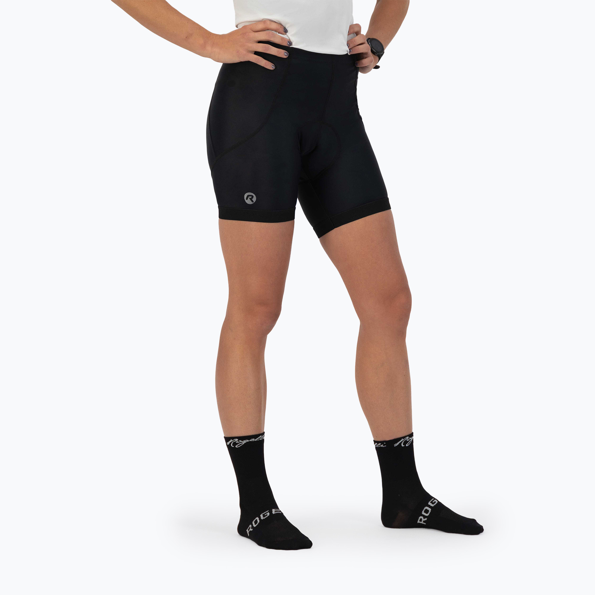 Pantaloncini da ciclismo da donna Rogelli Core nero (M) (Core W 002-620)