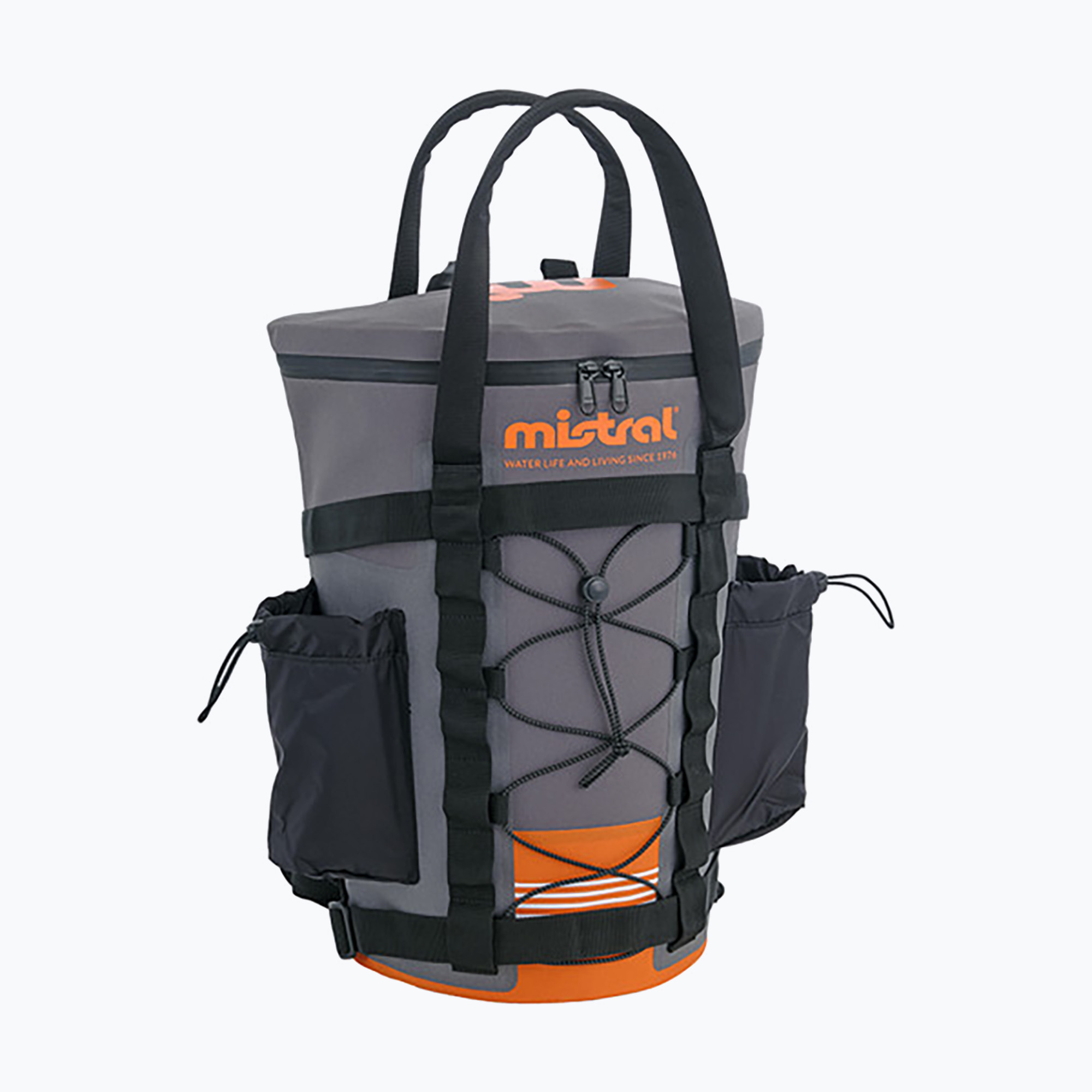 Mistral Dry And Hiking Deck Bag 20 l nero/grigio/arancio