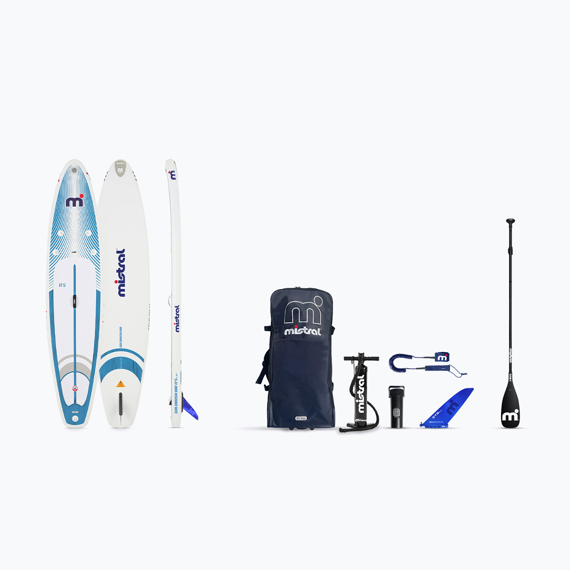 tavola da SUP Mistral Gold Rush Air 11'5 bianco/blu (348 cm) (Gold Rush Air SUP 1103036113162)