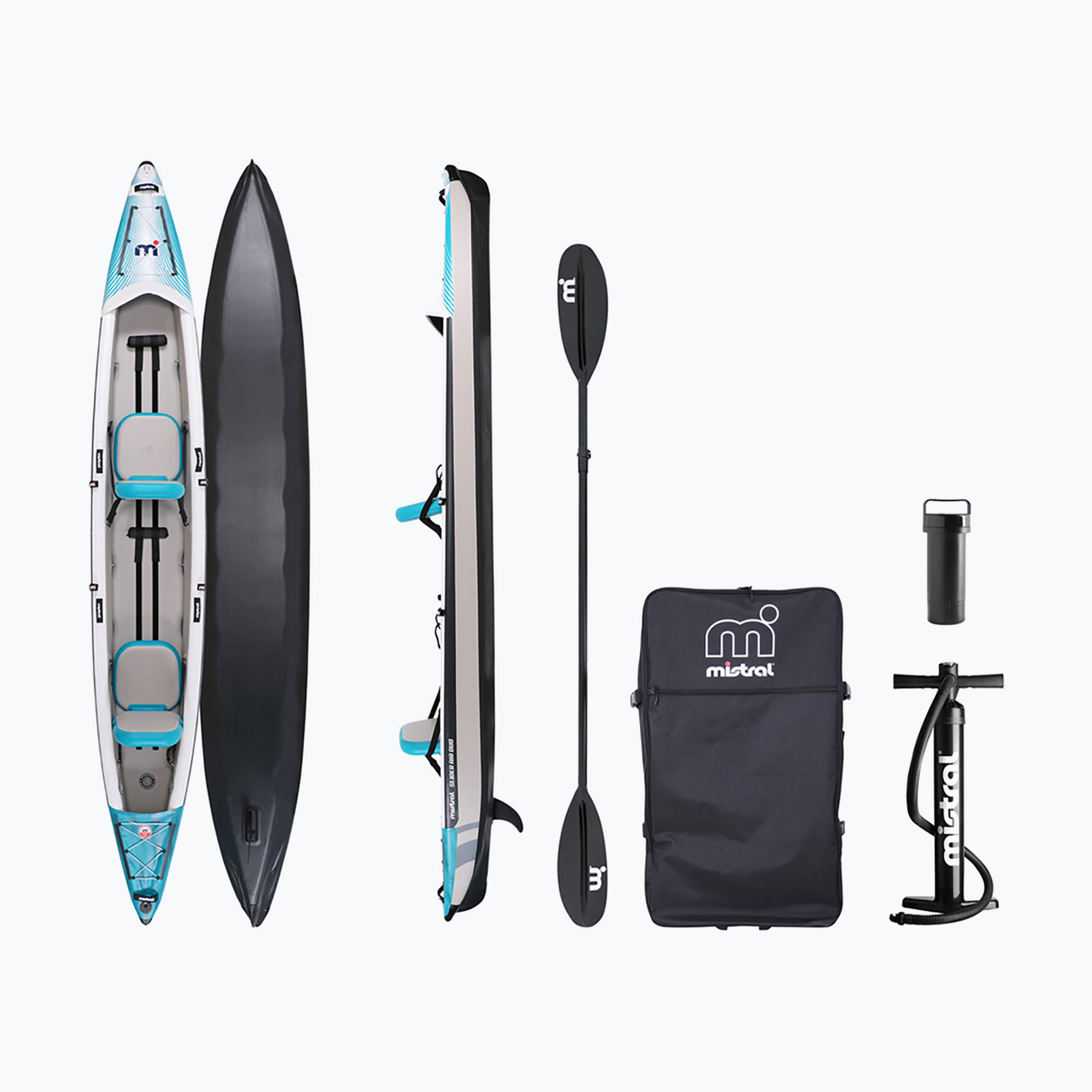 Mistral Slider Air Duo 15'11" kayak gonfiabile per 2 persone 485 cm