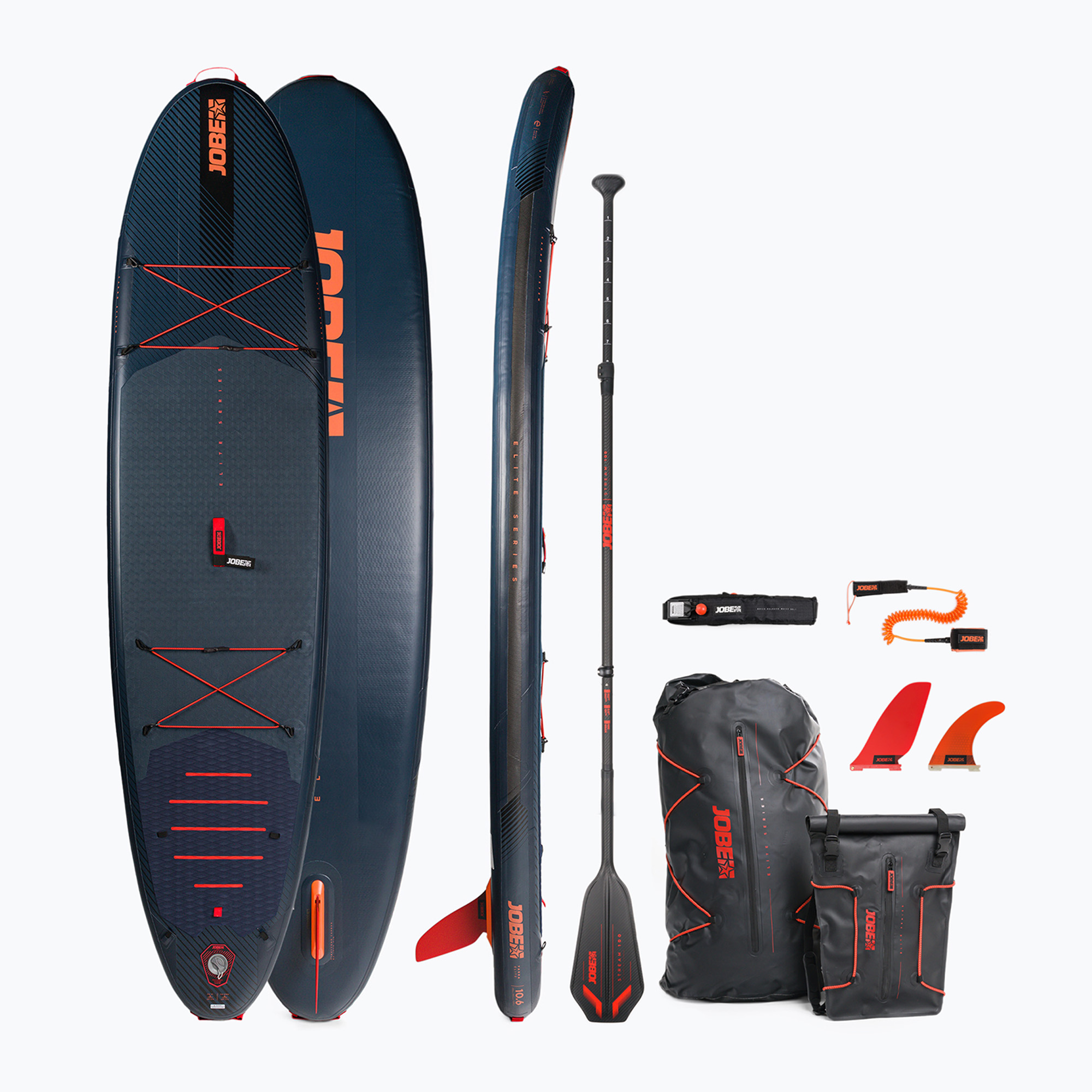 JOBE Yarra Elite 10'6" SUP board navy/blu/arancio (320 cm) (Yarra Elite 10'6" Package 486423011)