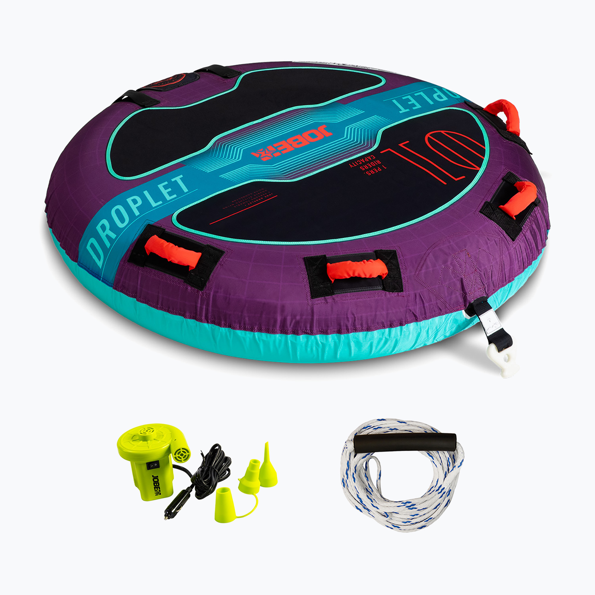 JOBE Droplet Pacchetto trainabile 1P galleggiante trainabile (Droplet Towable Package 1P 238825002)