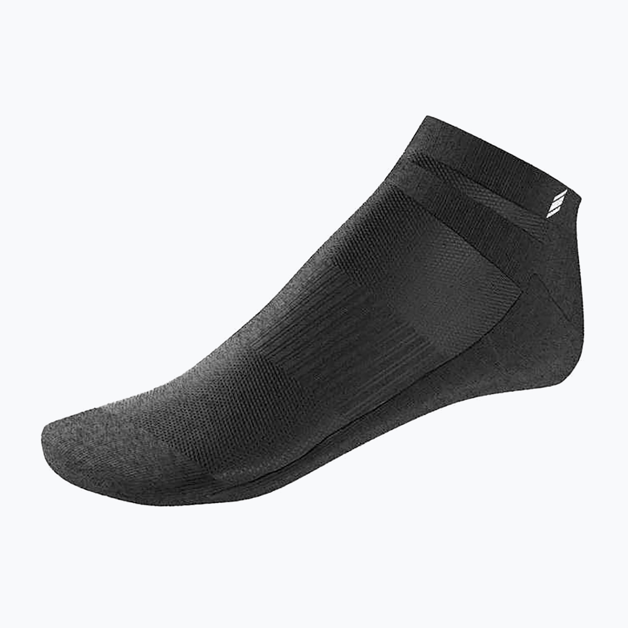 Calzini alla caviglia senza antiscivolo neri (36-40 EU) (Ankle Without Antiskid AWA BK#41-46)