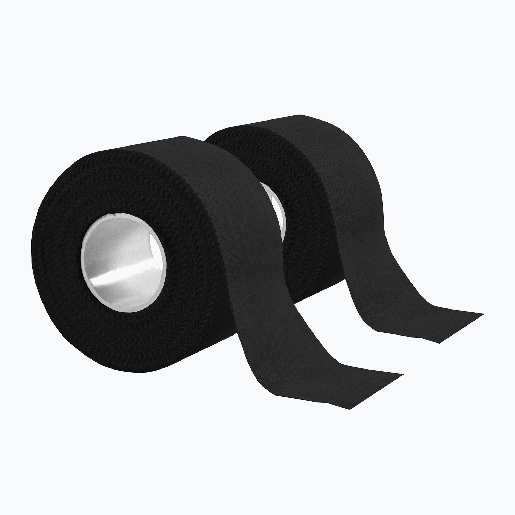 Pure2Improve Sports Tape nastro kinesiotaping 2 pezzi nero. (3,8 x 1000 cm) (Sports Tape P2I250070)