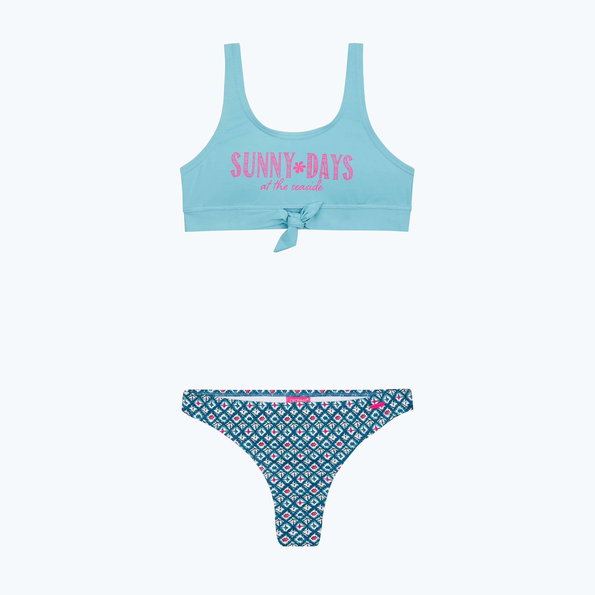 Costume da bagno a due pezzi per bambini Protest Prtnaomo vision blu (152) (Prtnaomo 7912843)