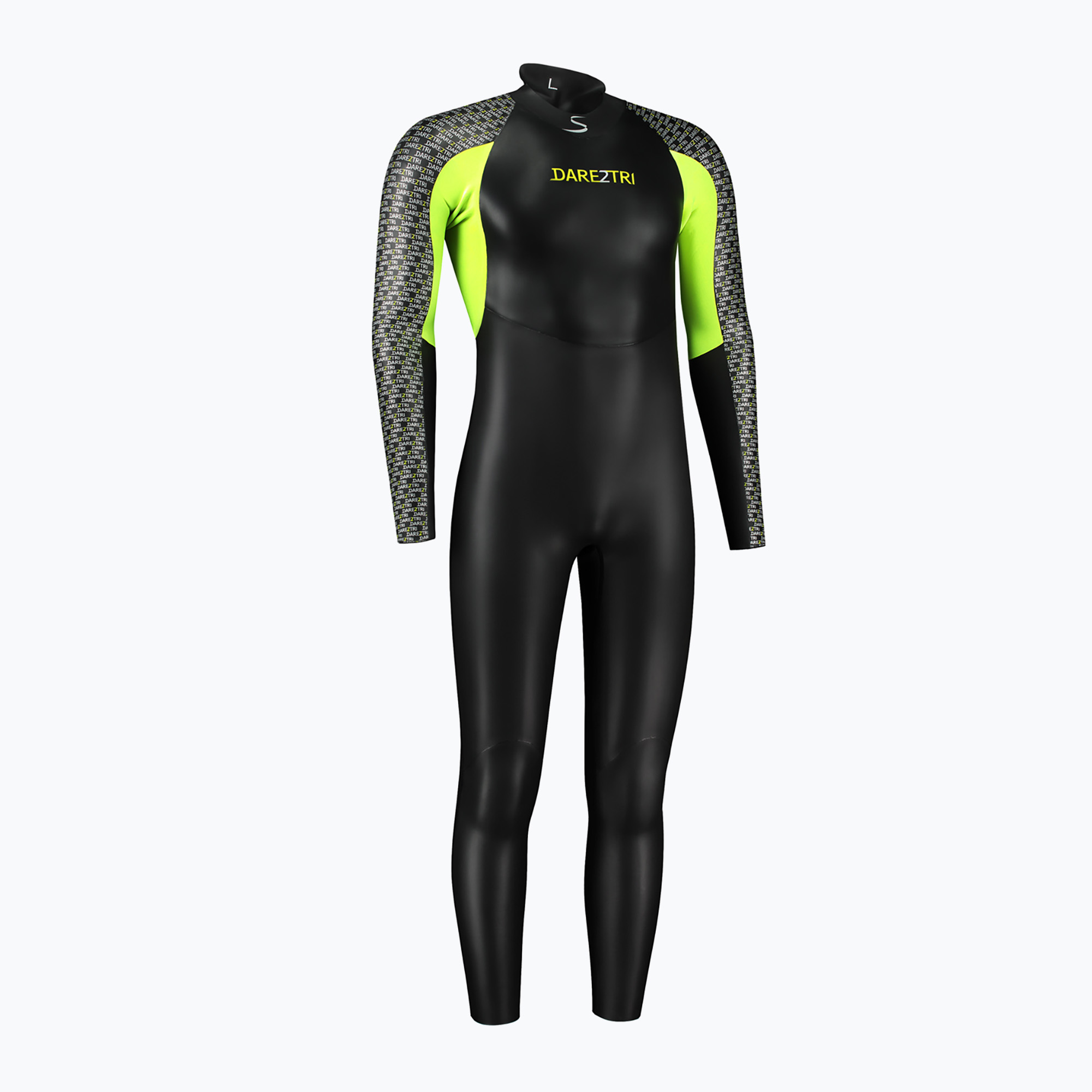 Muta da triathlon Dare2Tri Dare2Swim 2.0 da uomo, nero (XXL) (Dare2Swim 2.0 21012)