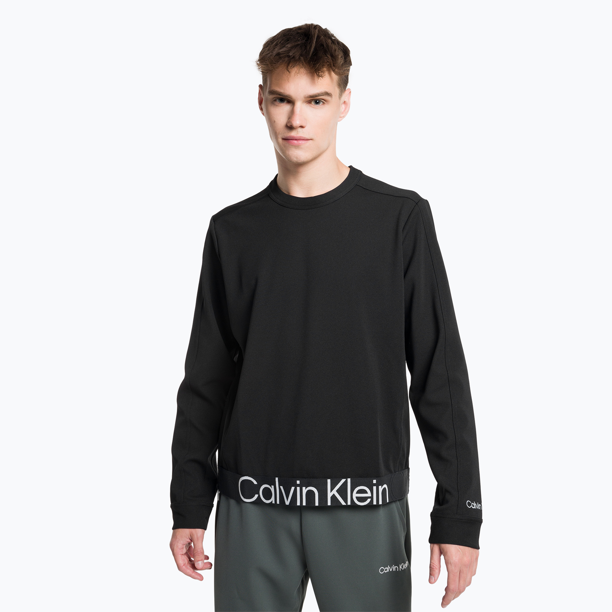 Felpa Calvin Klein Pullover uomo nero beauty (S) (Pullover 00GMS3W300BAE)