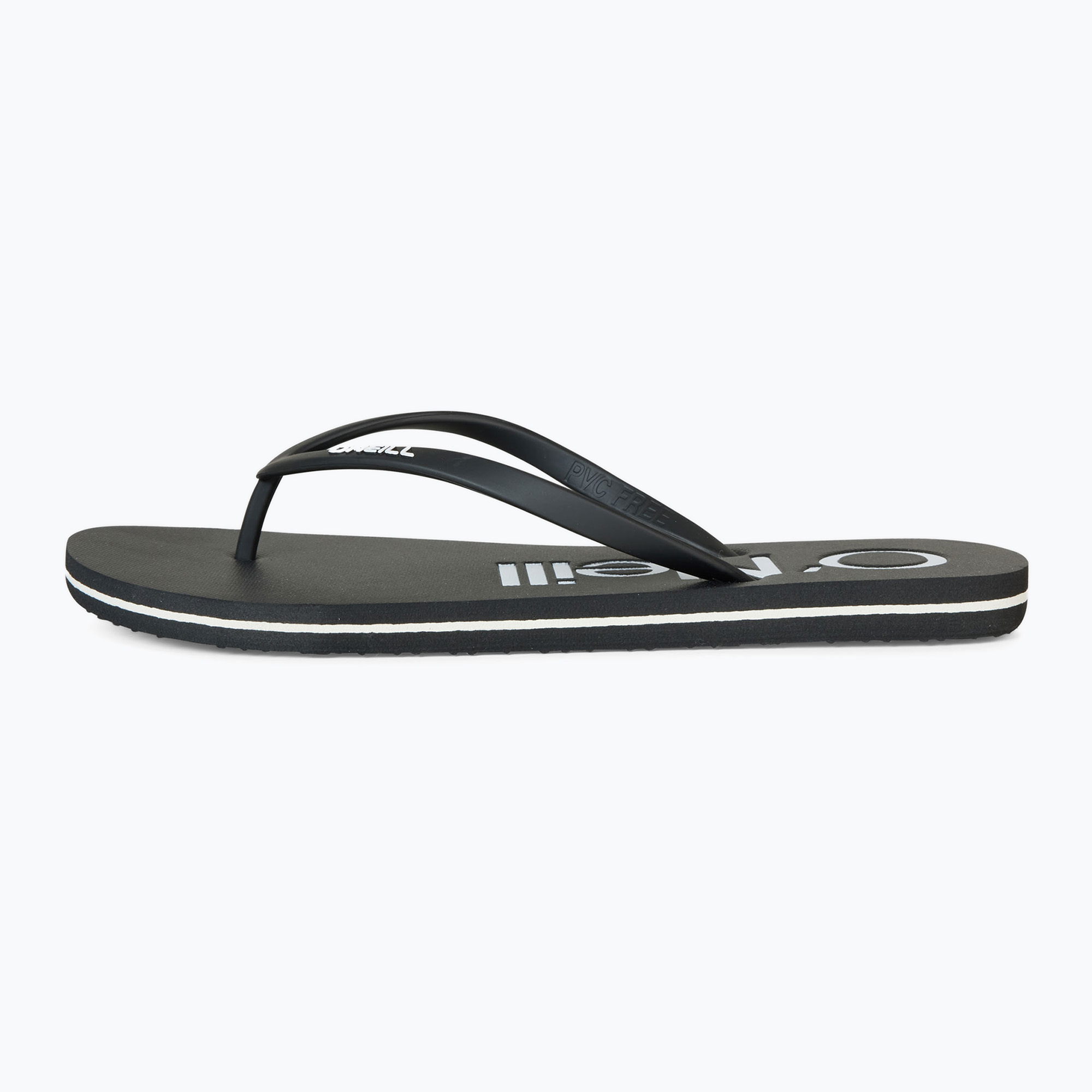 Infradito O'Neill Profile Small Logo da uomo, nero out (43 EU) (Profile Small Logo N2400001-19010)