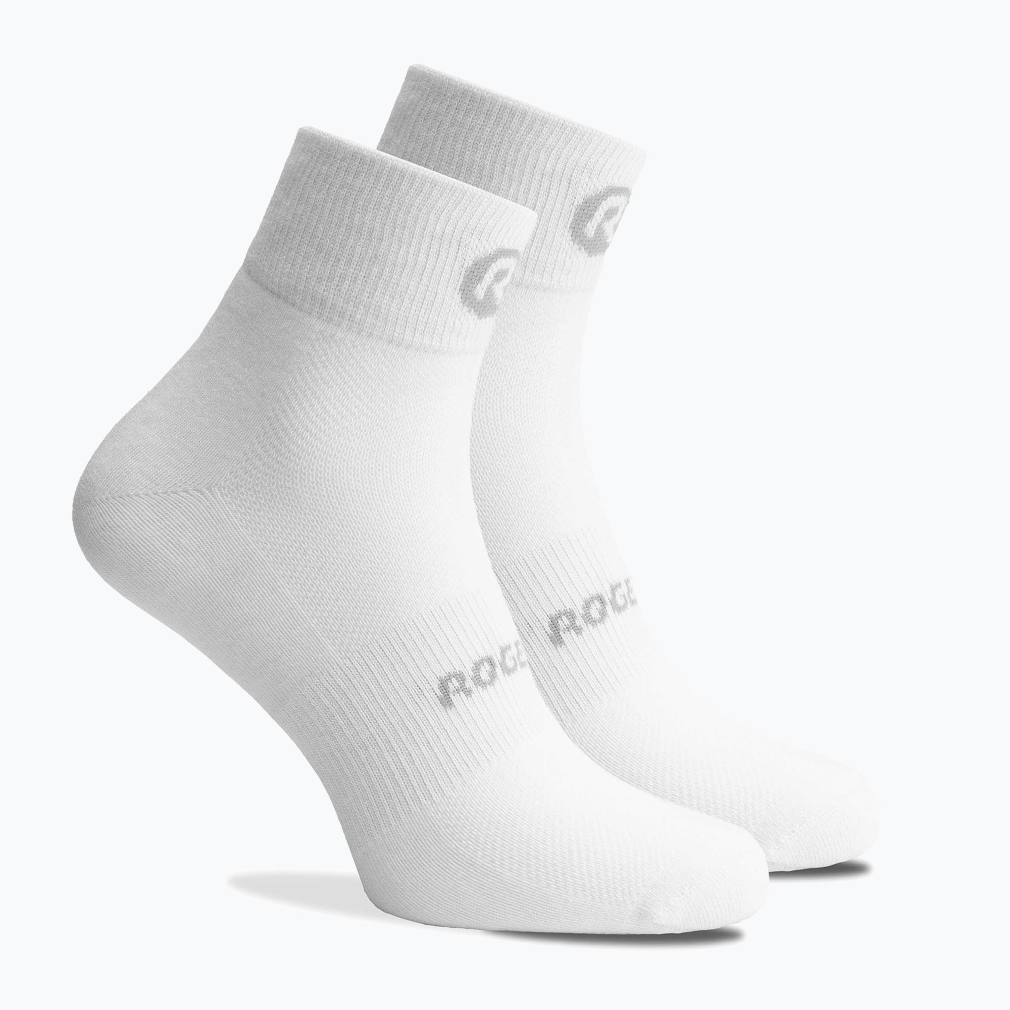Calzini da ciclismo Rogelli Core bianchi (40-43 EU) (Core ROG351586)