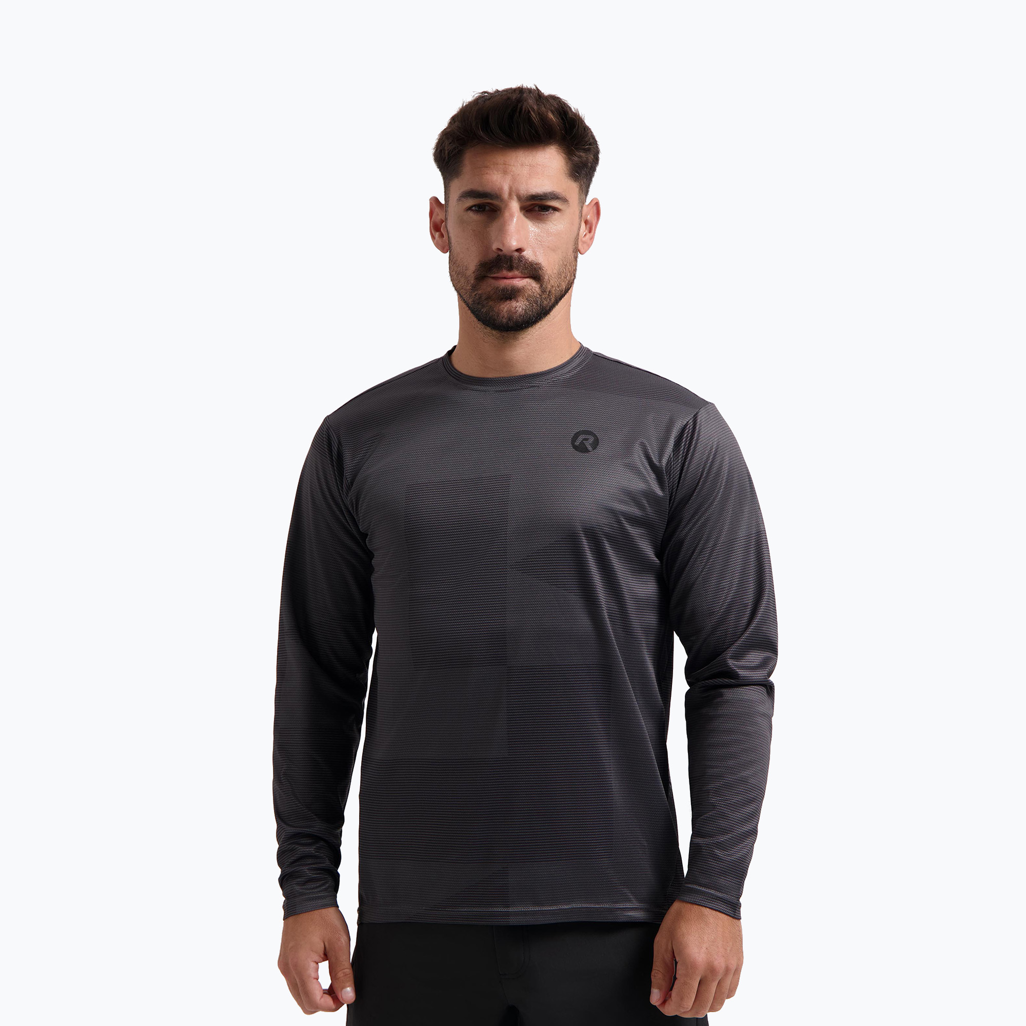 Rogelli Advntr Core grigio manica lunga da ciclismo da uomo (M) (Advntr Core ROG352381)