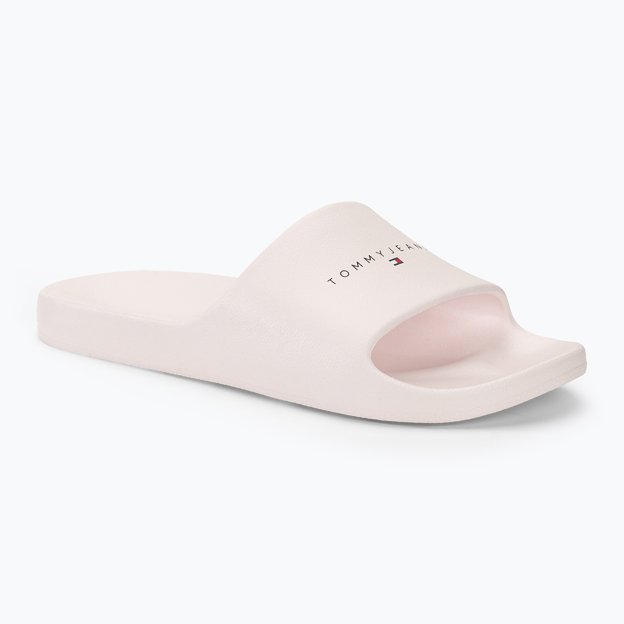 Tommy Jeans Scivolo da piscina in Pu stampato da donna ecru (39 EU) (Printed Pu Pool Slide EN0EN02693YBL)