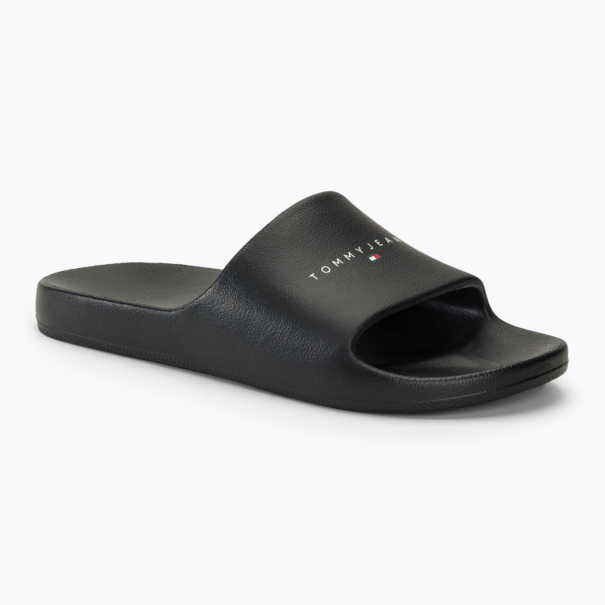 Tommy Jeans Scivolo da piscina in Pu stampato da donna nero (38 EU) (Printed Pu Pool Slide EN0EN02693BDS)