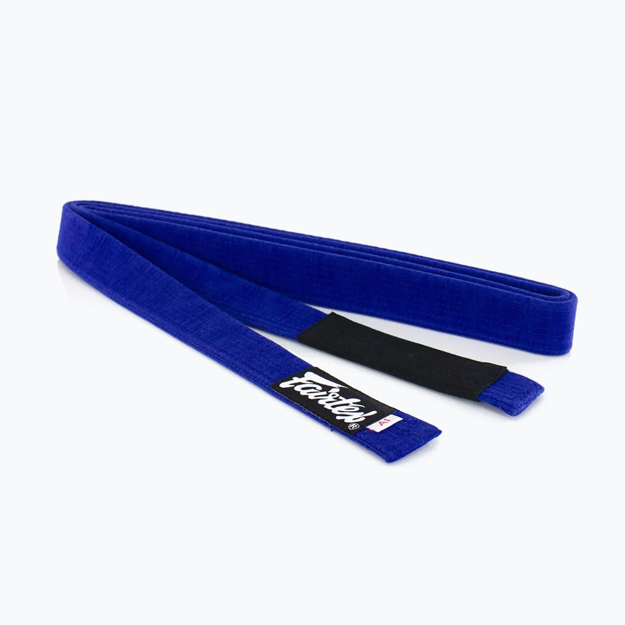Cintura da jiu-jitsu brasiliano Fairtex Cotton blu (A4) (Cotton belt BJJB1-BU)